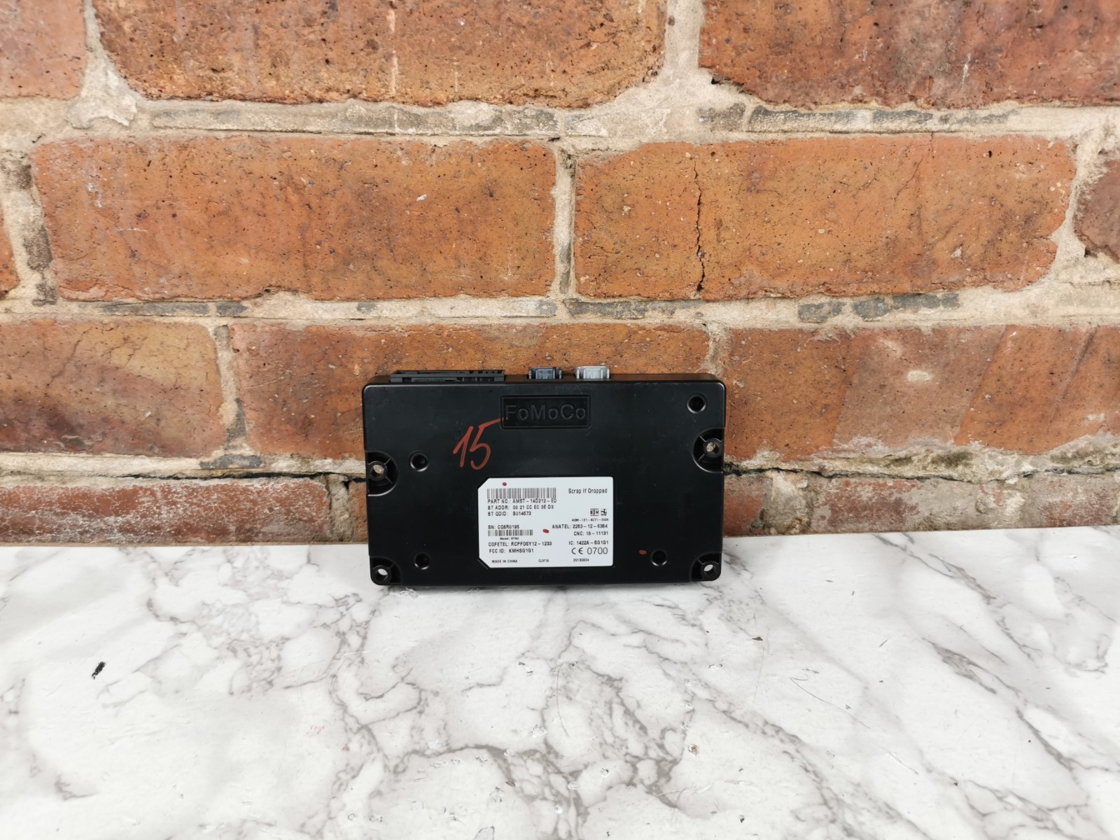 2013 FORD FOCUS BLUETOOTH MODULE AM5T-14D212-ED