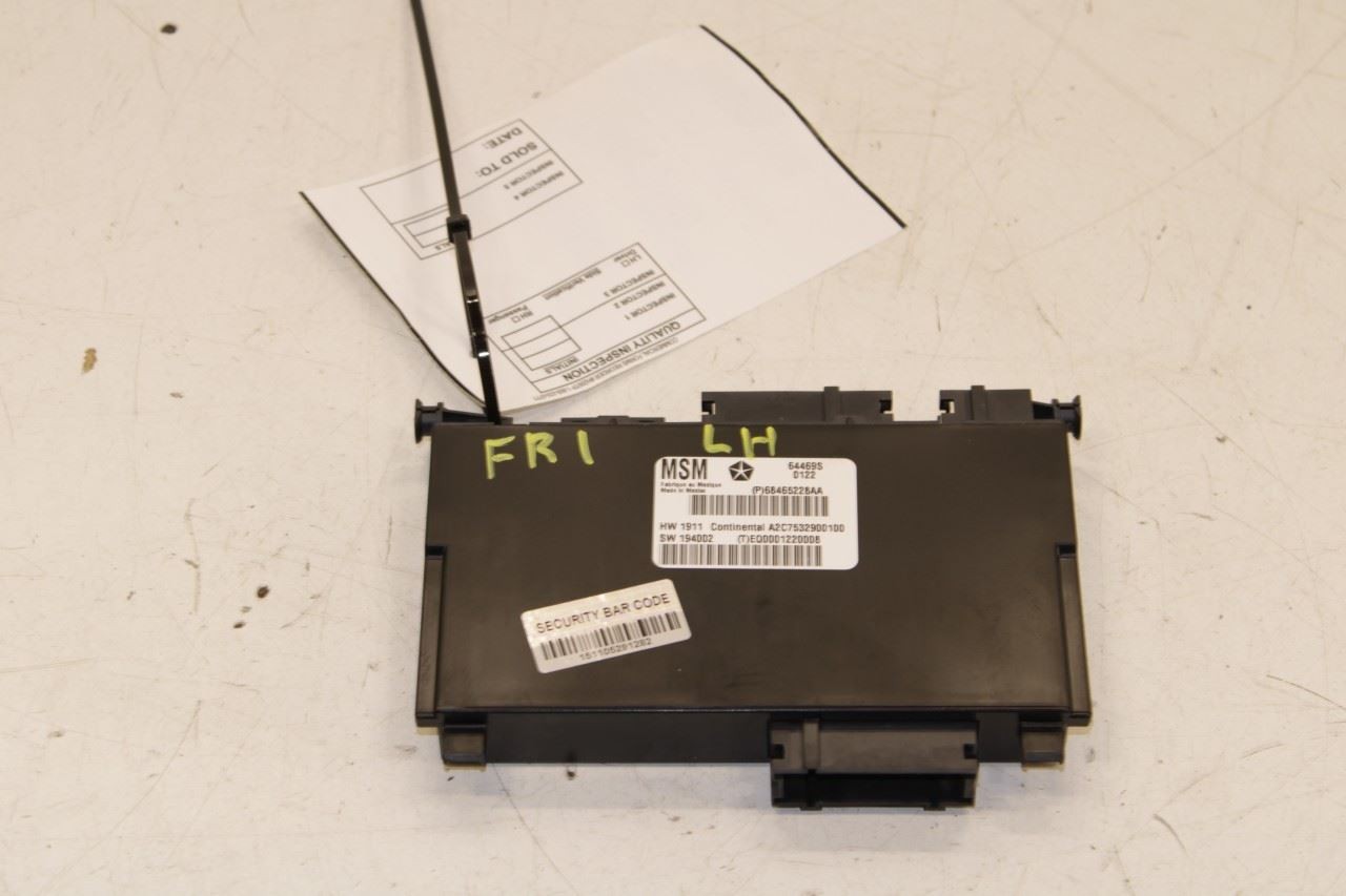 2015-2023 Dodge Charger GT AWD Front Left Power Seat Memory Control Module