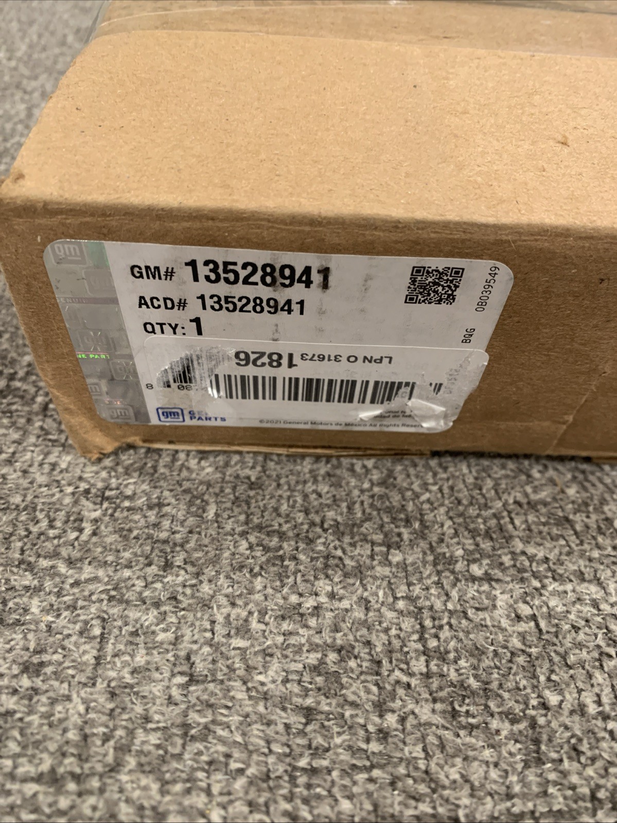 New Electronic Ctrl Unit ACDelco GM OE/GM Genuine Parts 13528941