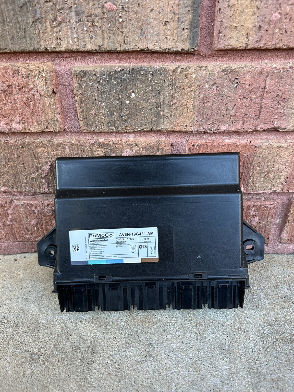2013-2016 Ford Focus Theft-locking Keyless Entry Module AV6N-19G481-AM(8183)100D