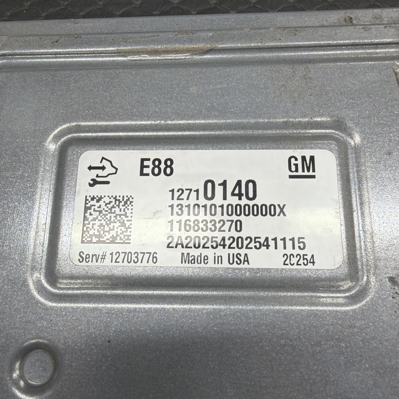 20-23 Chevrolet Malibu 12703776 Computer Brain Engine Control ECU ECM Module Oem