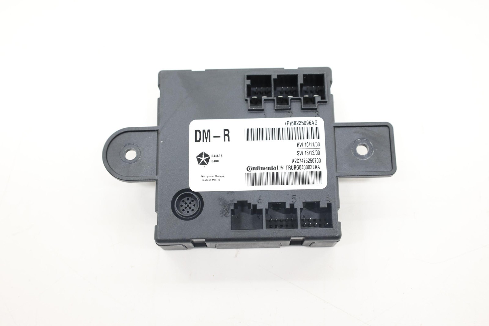 2017 – 2025 CHRYSLER PACIFICA REAR RIGHT SLIDE DOOR CONTROL UNIT OEM 68225096AG
