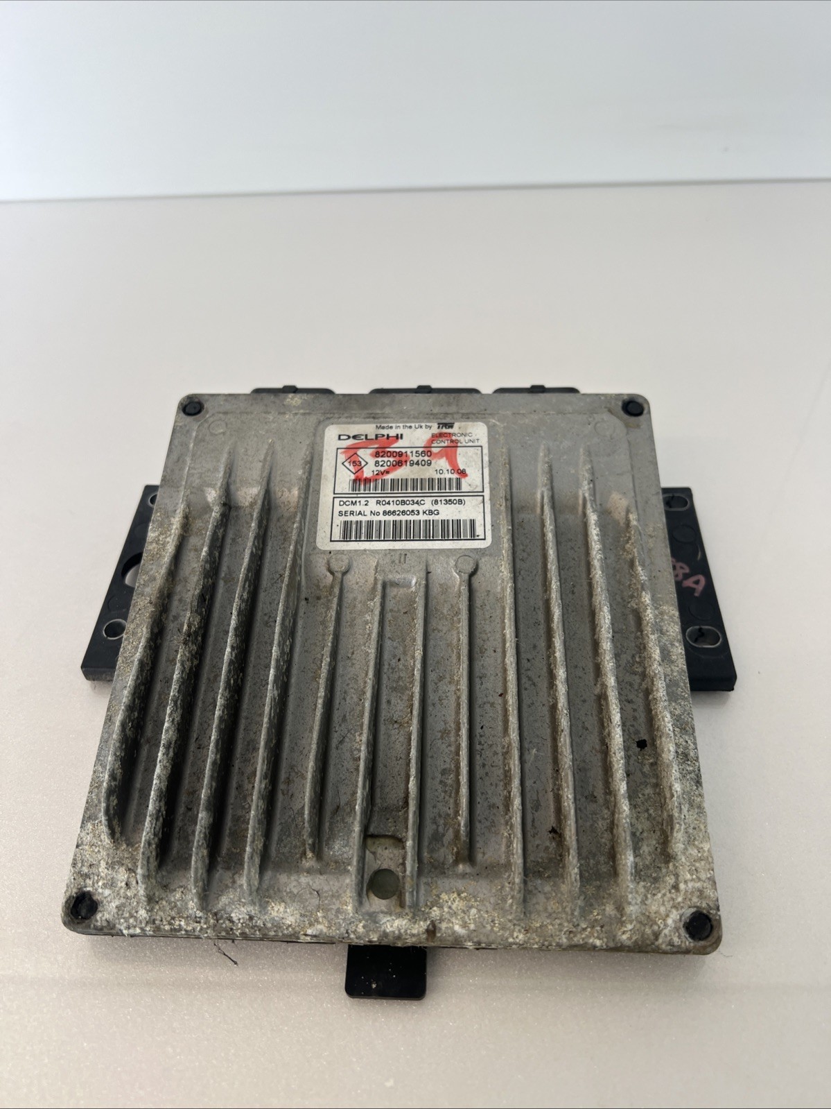 RENAULT CLIO 2010 1.5 ENGINE CONTROL UNIT ECU 8200911560
