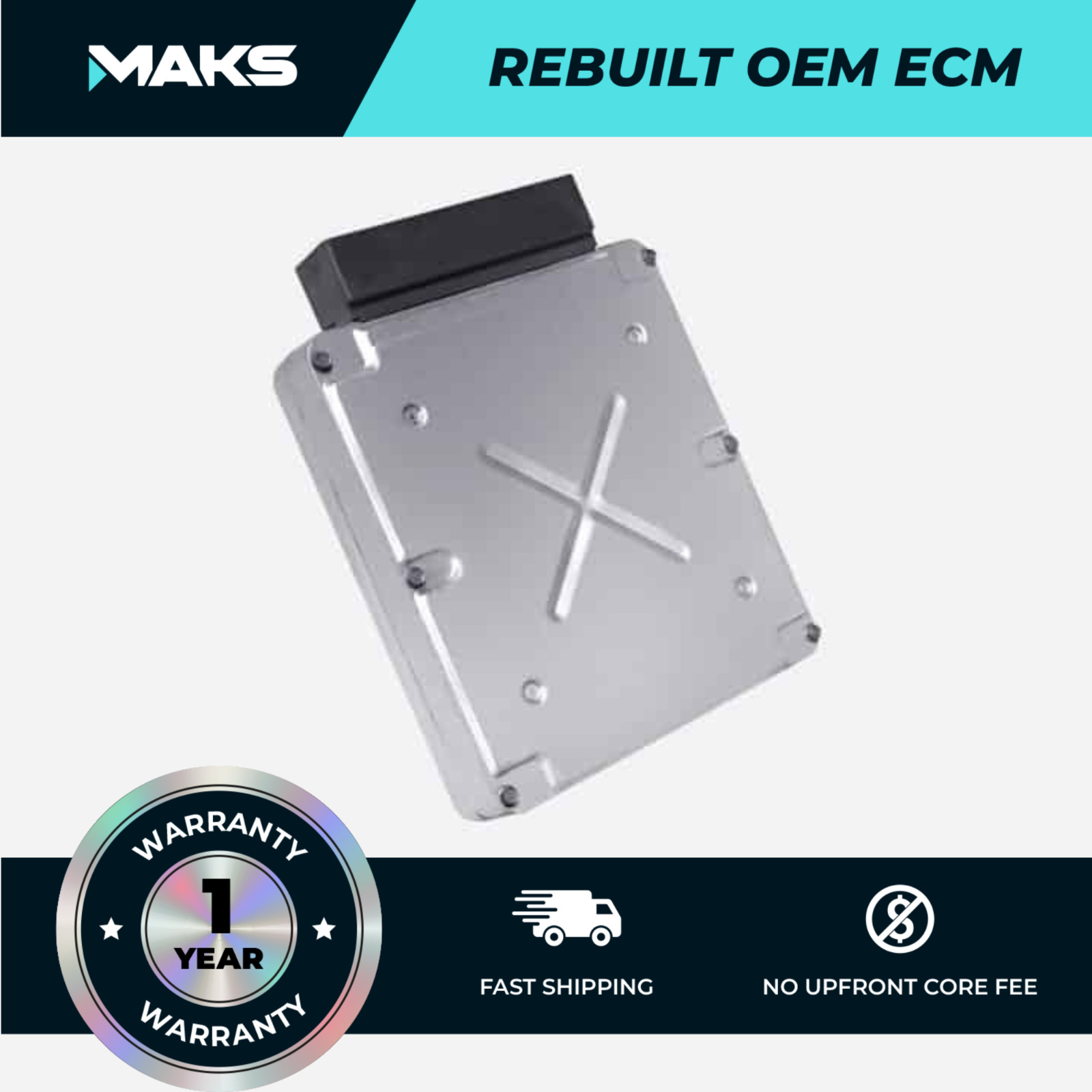 SMD-219 ECM / PCM / ECU 1994 – 1995 Ford F-150 5.0L Rebuilt OEM 1 Year Warranty