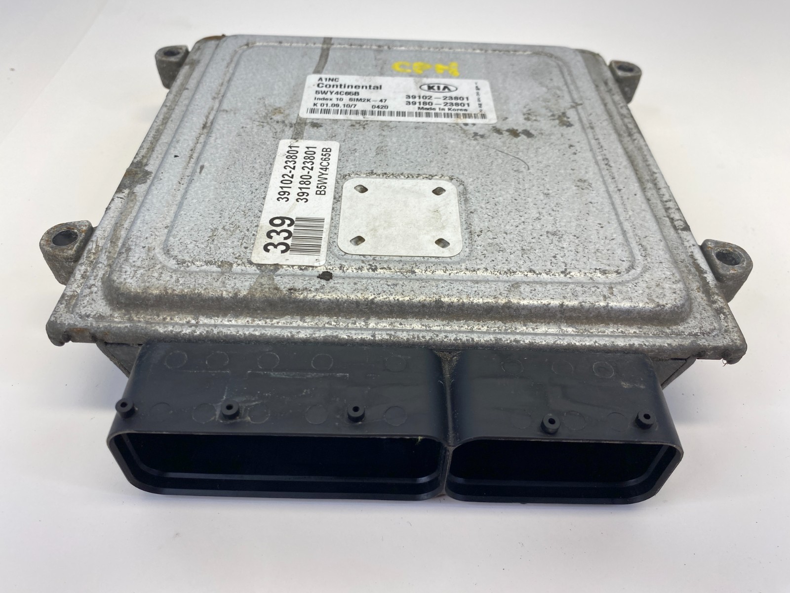 2011 KIA SOUL AUTOMATIC ENGINE CONTROL MODULE LOCK ECU UNIT BOX OEM 39102-23801