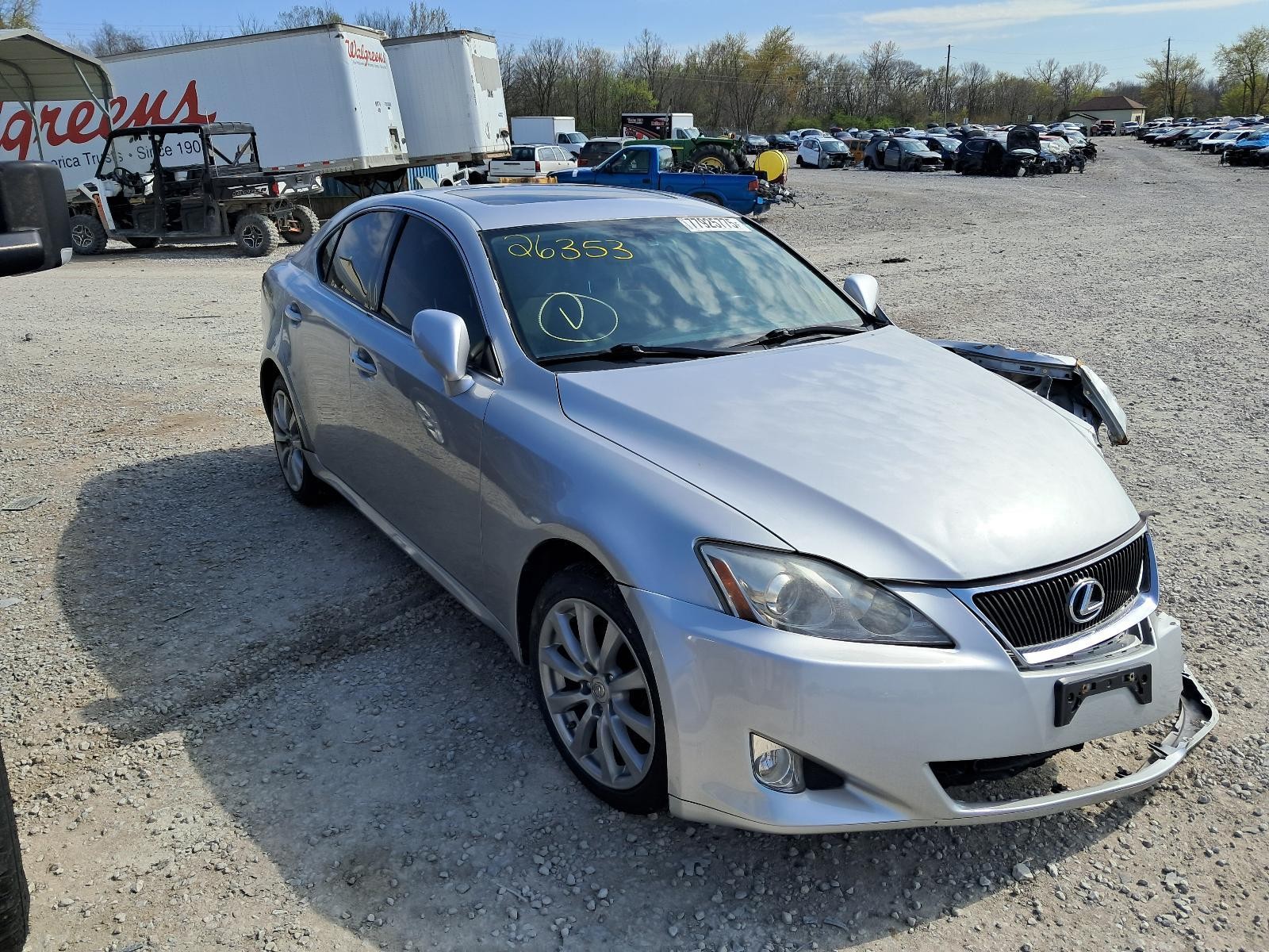 2006-2009 Lexus Is250 Left Front Window Regulator OEM Assembly