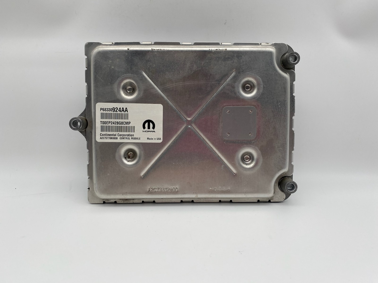 2018-2019 Dodge Durango 3.6L Engine Computer Control Module ECU ECM P68330924AA