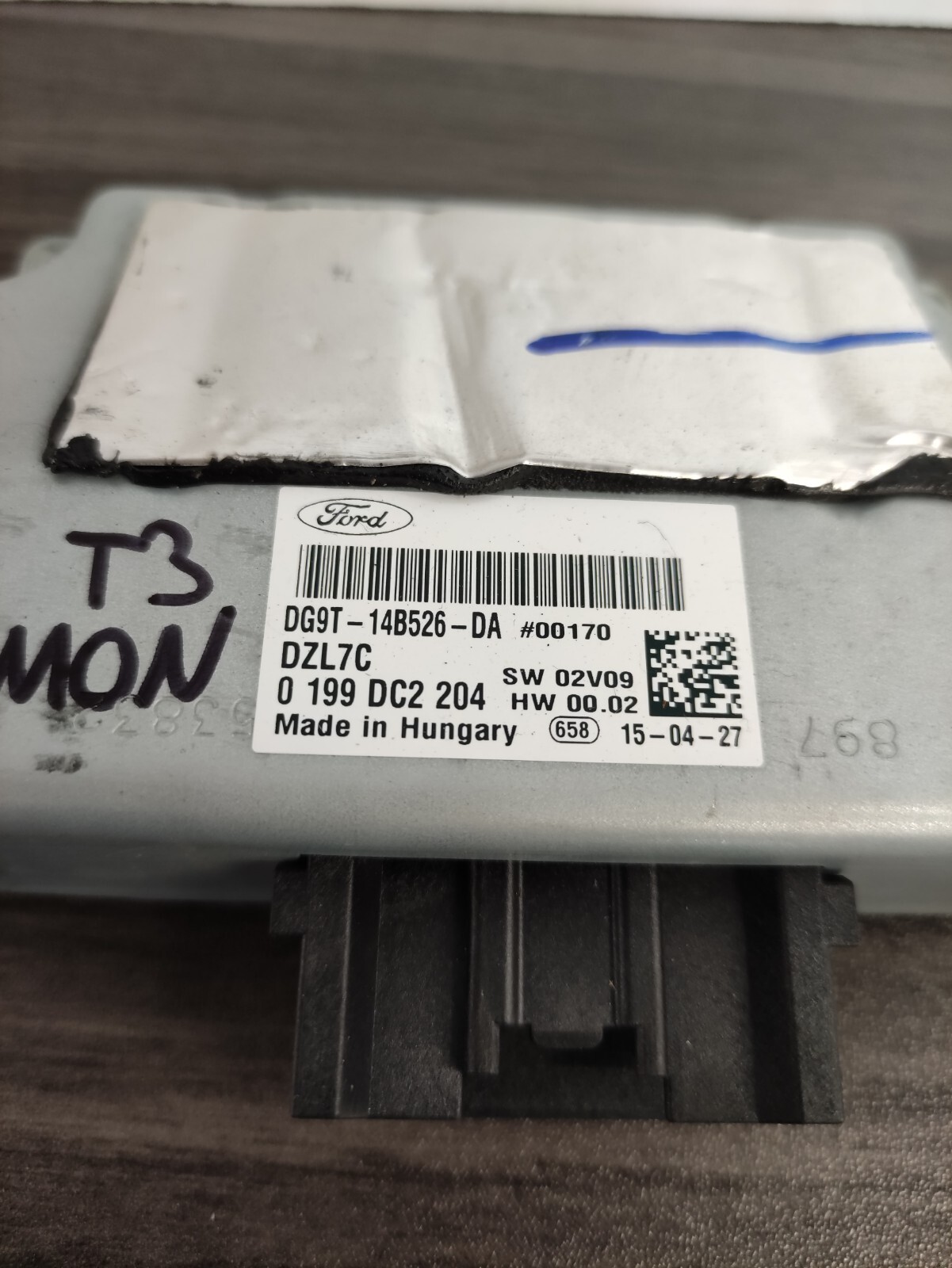 FORD MONDEO START STOP CONTROL MODULE ECU DG9T14B526DA MK5 2016