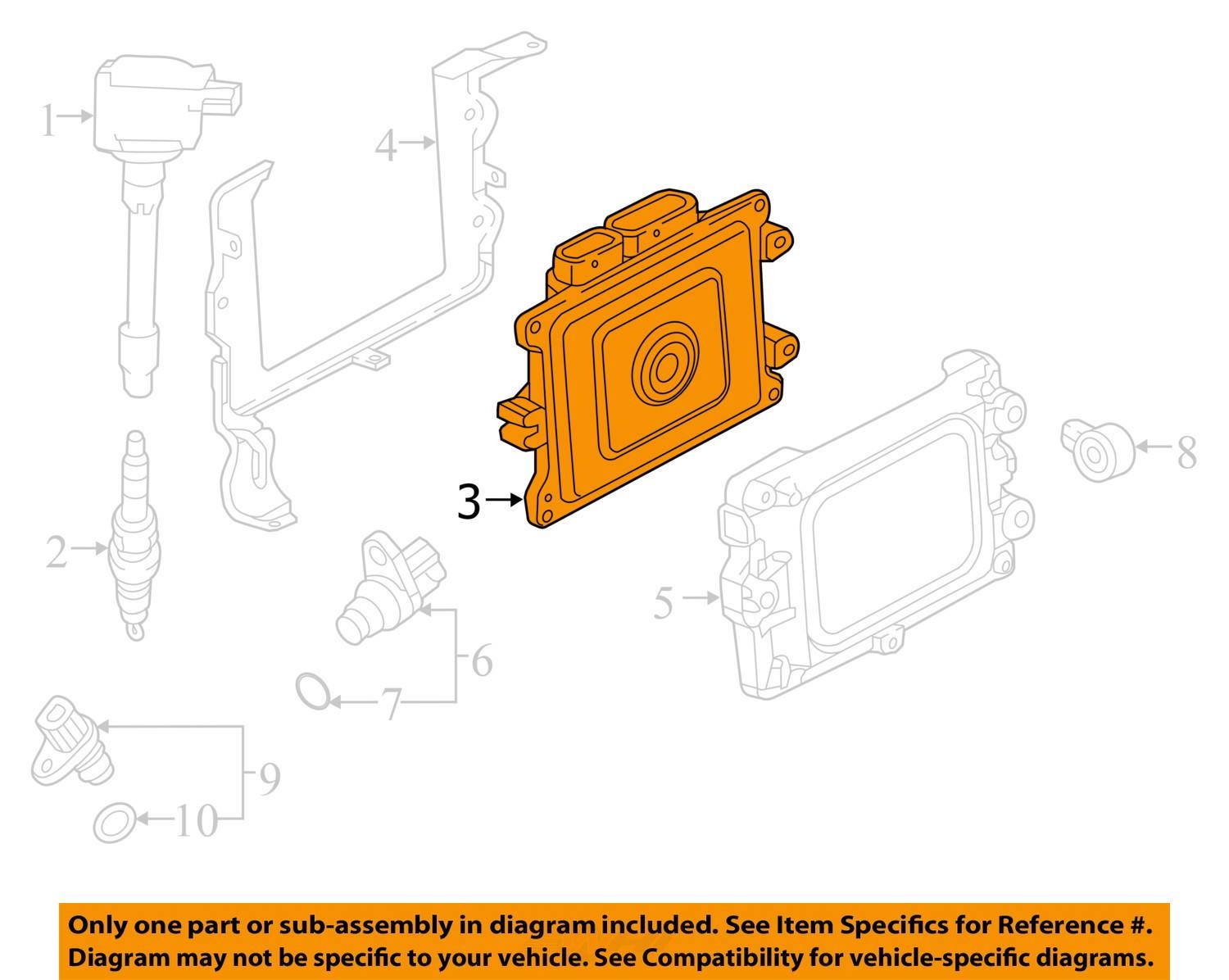 2019 Honda Insight ECM Brain Box 378206L2A52 Factory OEM Replacement Part