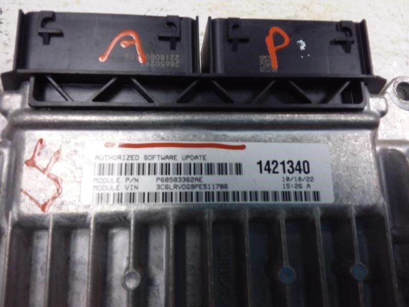 2023 DODGE PROMASTER 2500 3.6L Engine Computer ECM OEM ID 68583362AE