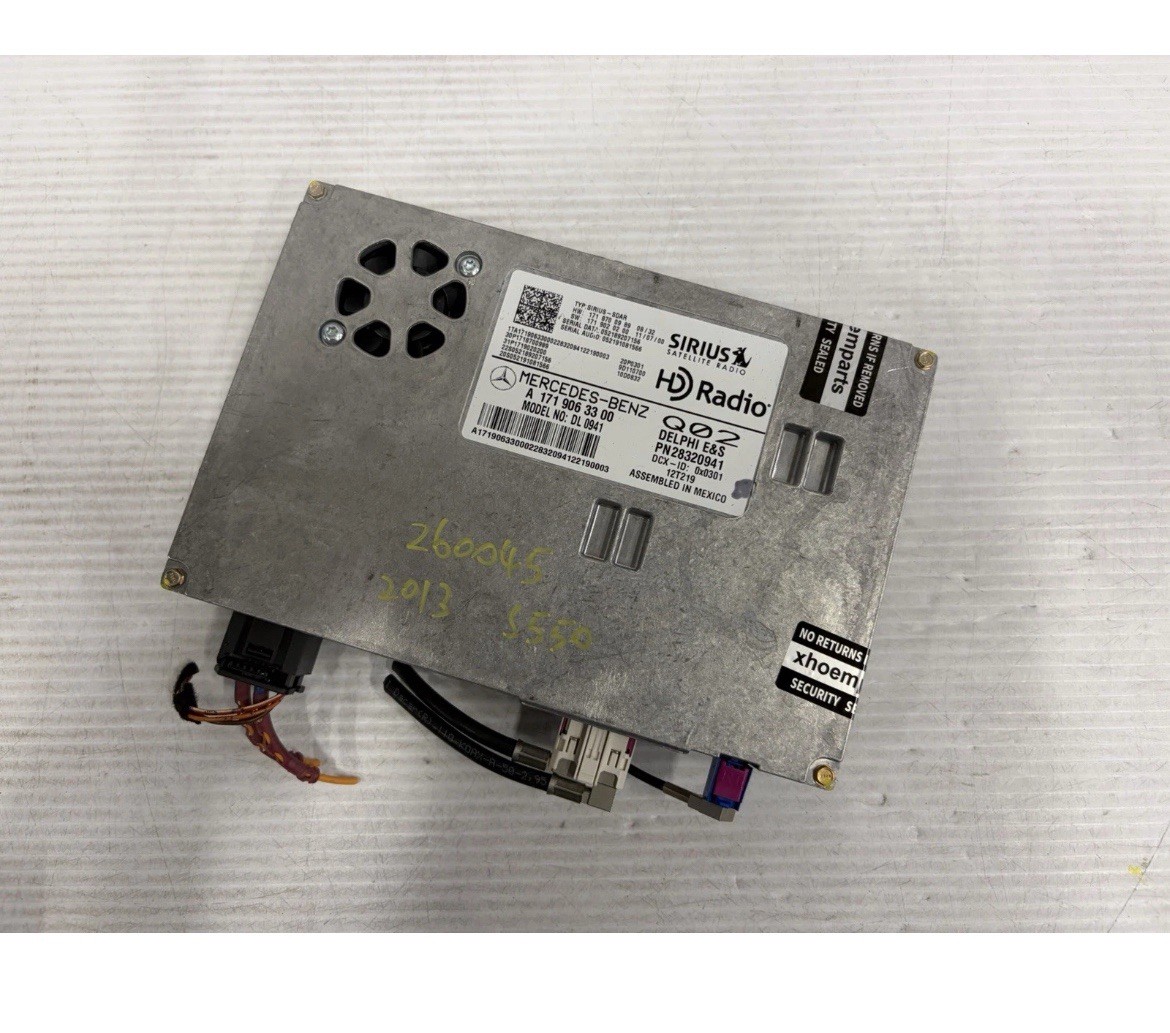 09-13 MERCEDES S550 CL550 GL450 SIRIUS SATELLITE RADIO RECEIVER OEM A1719063300