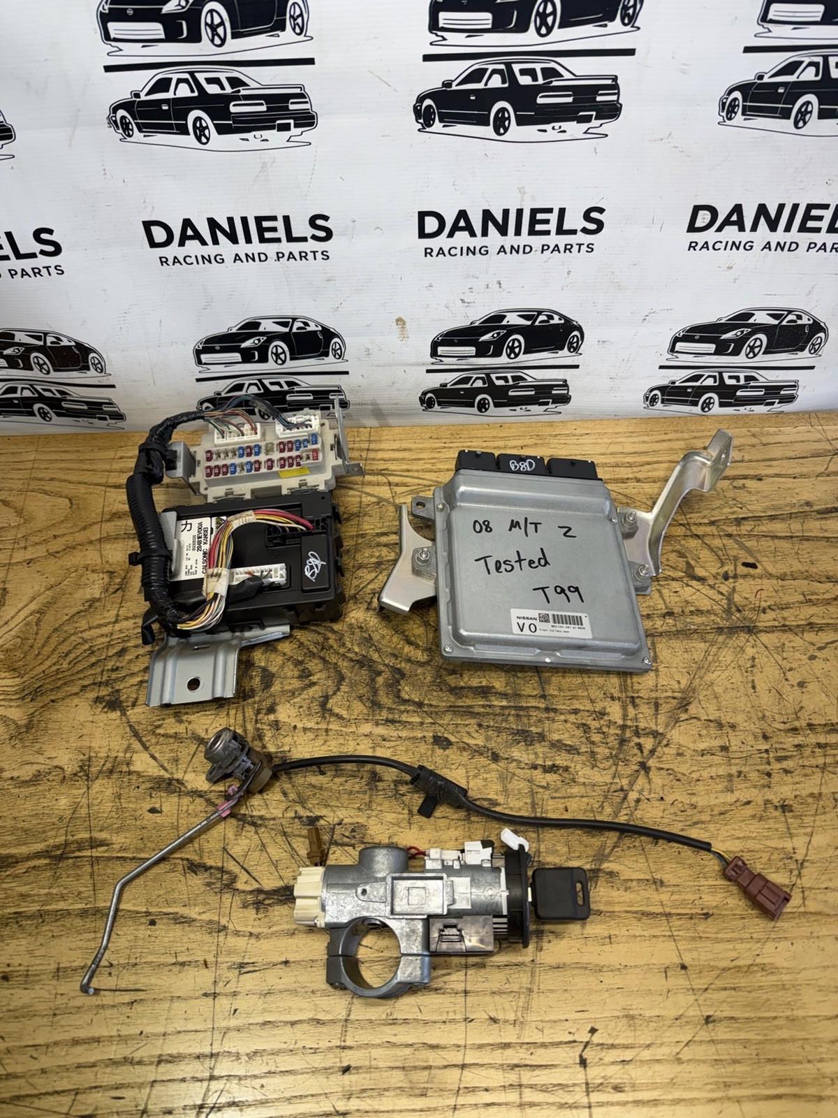 2008 350z Vq35hr Manual Transmission Engine Start Kit ECU Immobilizer Bcm OEM