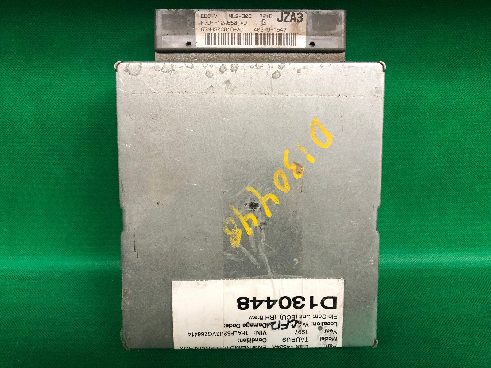 PROGRAMMED PLUG & PLAY 97 Ford Taurus 3.0 ECU ECM PCM MODULE JZA3 F7DF-12A650-XD