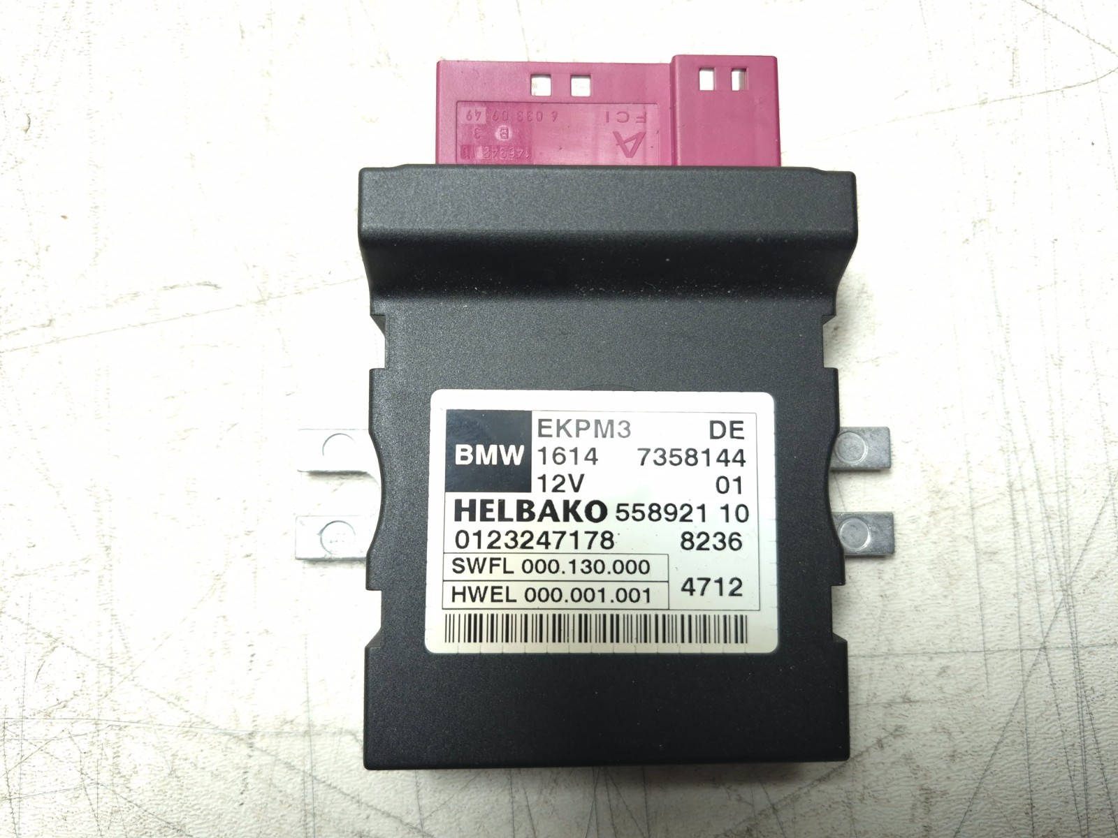 2013 BMW 328i F30 Fuel Pump Control Module OEM