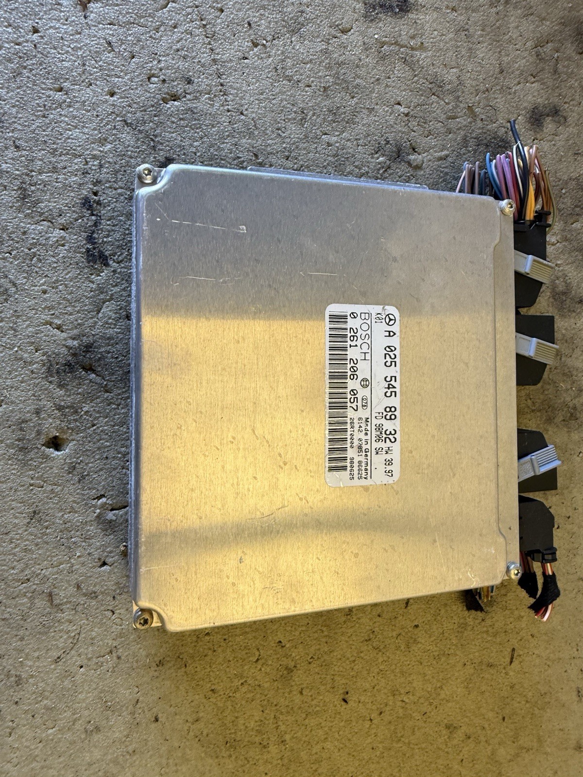 1999 Mercedes CLK430 ECU ECM Engine Control Module Unit A0255458932 Oem