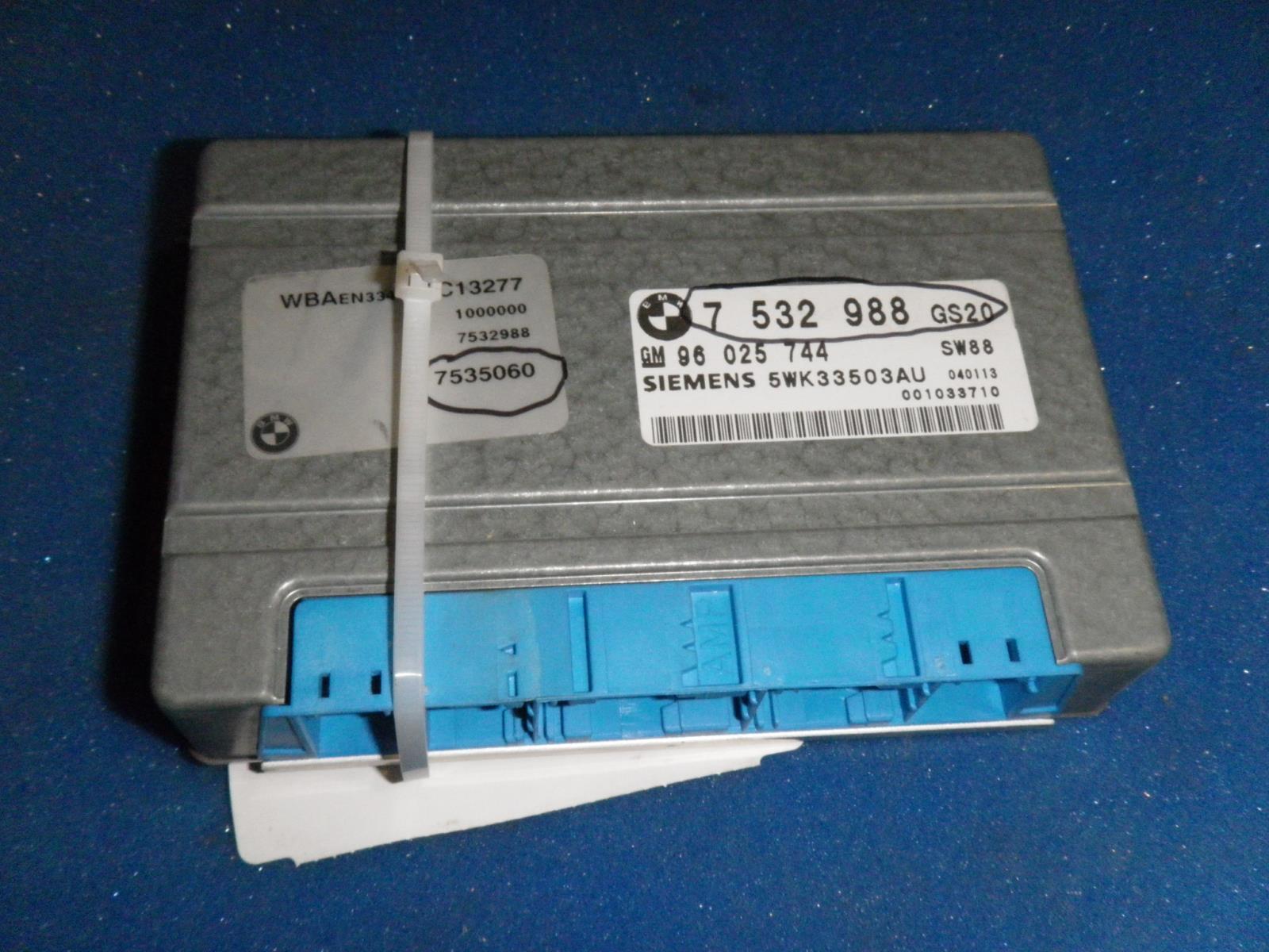 2004 325I TRANS ECU 7535060