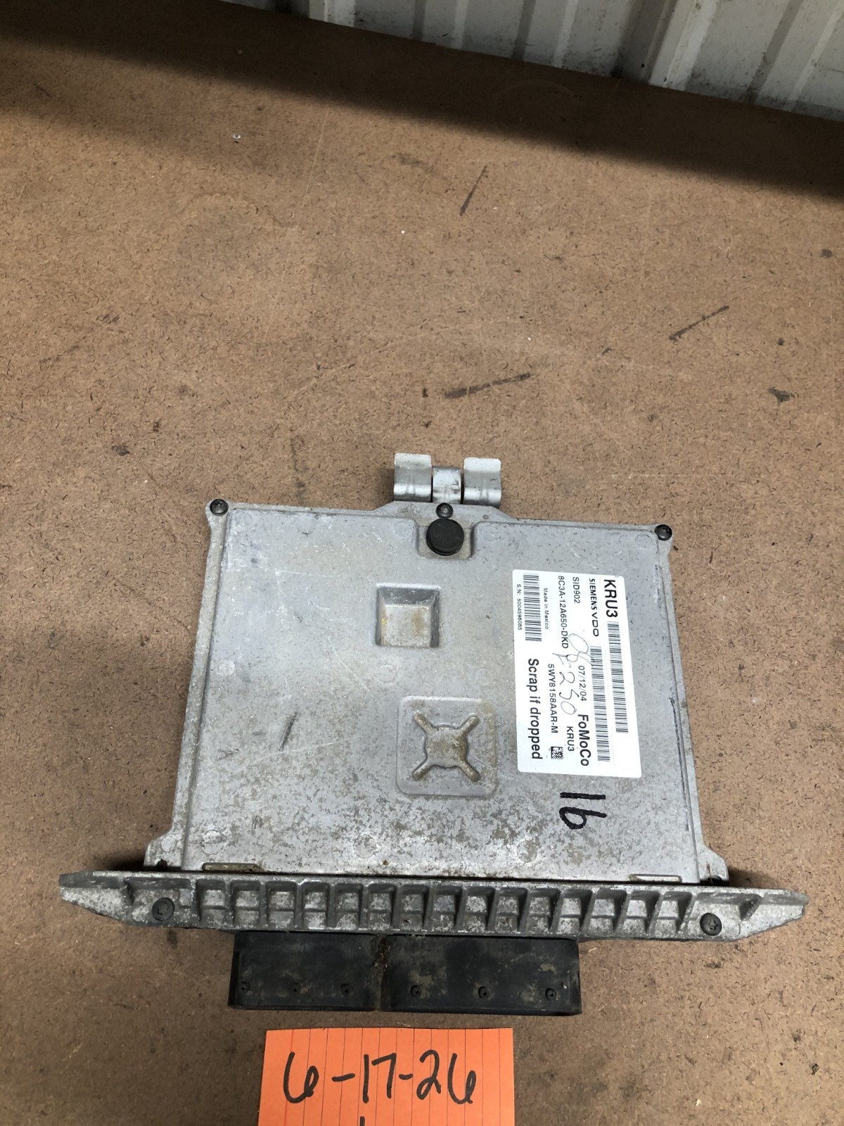 08-10 Ford F-250 F250 6.4L Diesel Ecm Engine Control Module 8C3A-12A650-DKD
