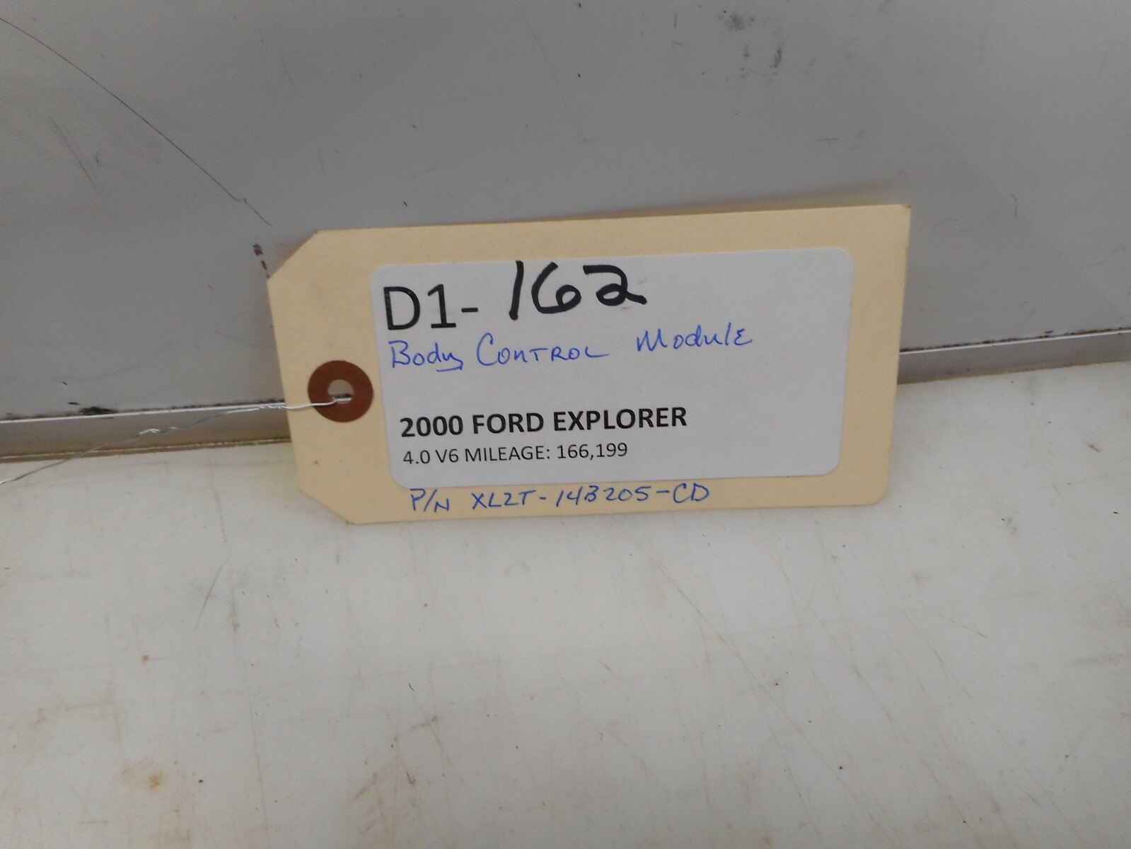 2000 FORD EXPLORER BODY CONTROL MODULE XL27-14B205-CD