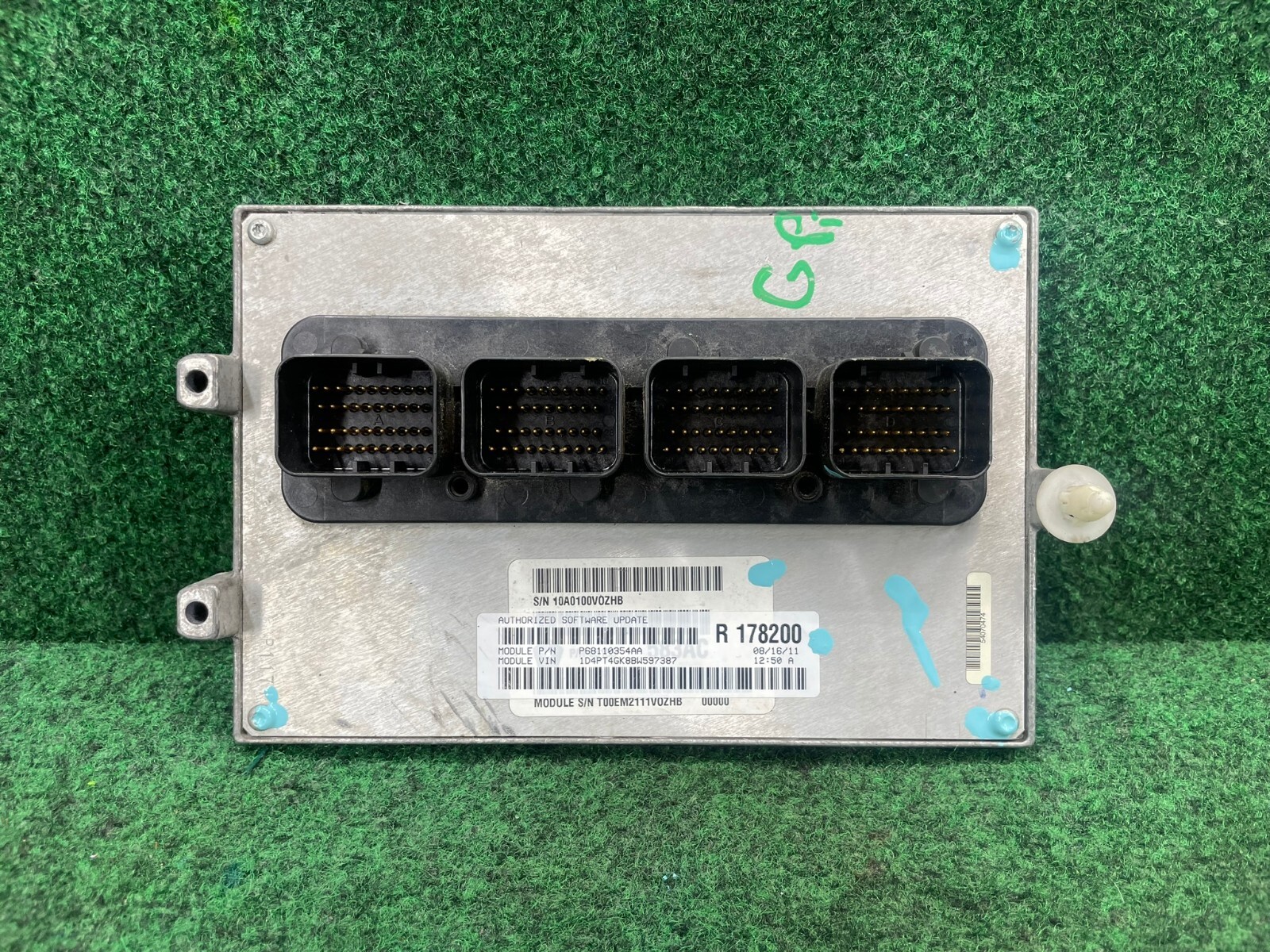 2011 Dodge Jeep Ram ECM Engine Control Module 3.7L V6 OEM