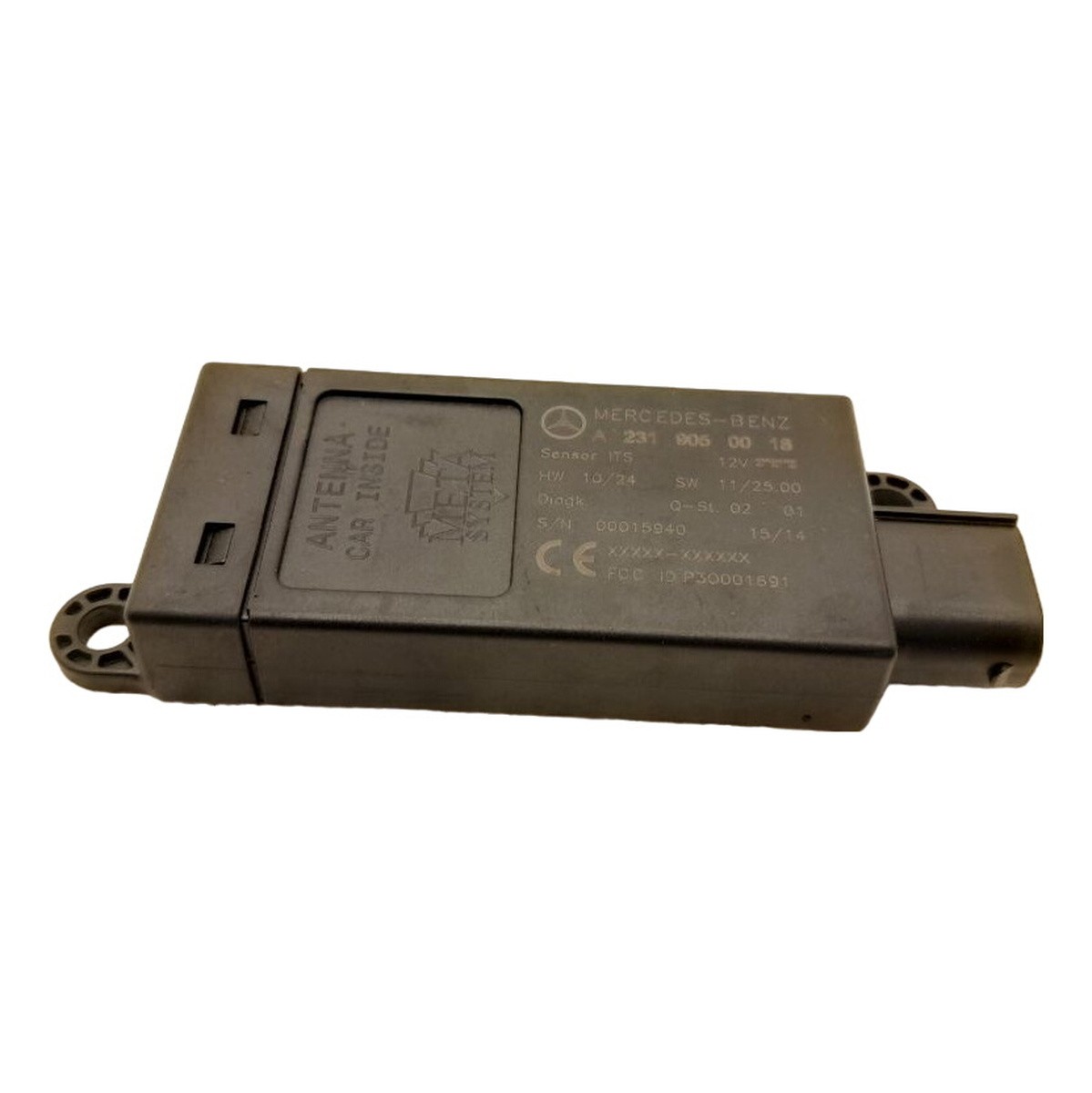 MERCEDES SL DOOR PROTECTION SENSOR ECU MODULE FRONT RIGHT INTERIOR MOTION SENSOR
