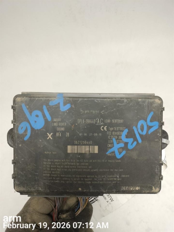 CHASIS CONTROL MODULE DPLA19H440AC 2008-2013 LAND ROVER LR2