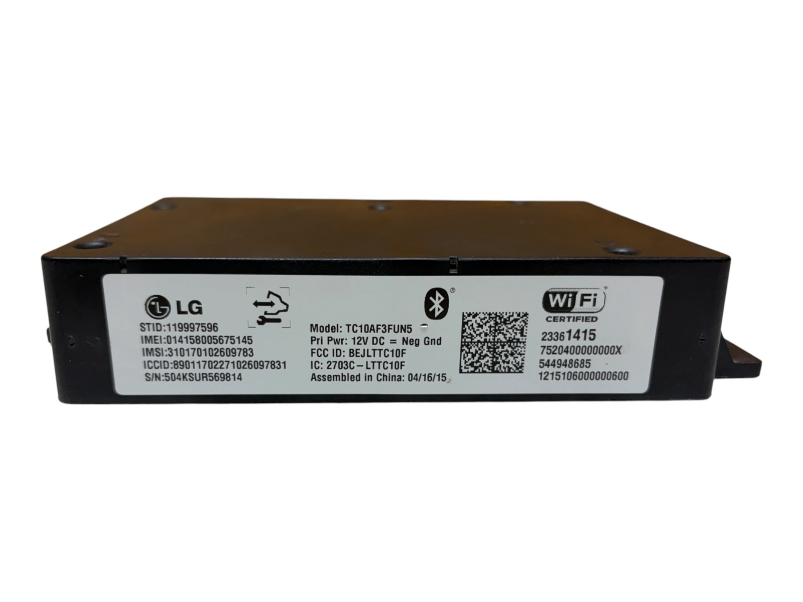 2014-2020 Chevrolet Impala Telematics Communication Control Module 23361415