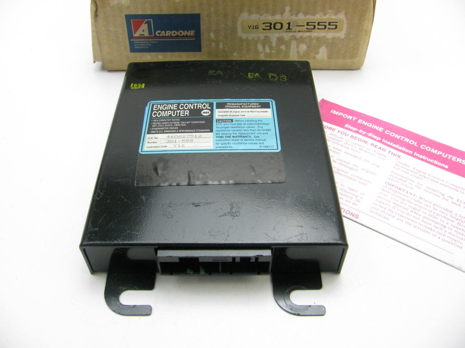 REMAN – Cardone 301-555 Engine Control Module ECM For 83-89 Subaru 1.8L H4