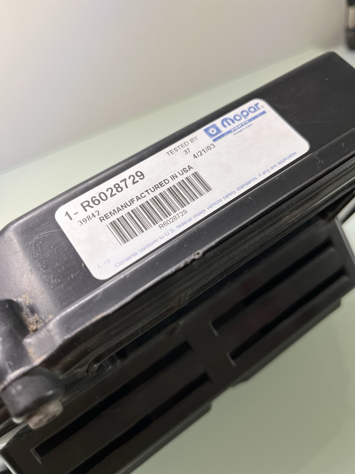 Mopar 94 Dodge Dakota 3.9 V6 Manual ECU PCM ECM 56028729 R6028729
