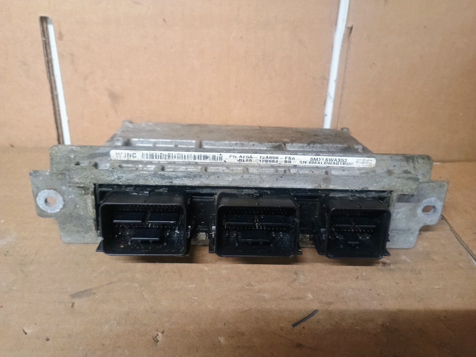 2012 Ford Fusion 3.0L Engine Computer Control Module ECM ECU AE5A-12A650-FSA