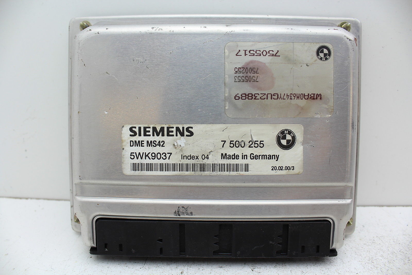 99 00 BMW 323I 528I COMPUTER BRAIN ENGINE CONTROL ECU ECM EBX MODULE L1710
