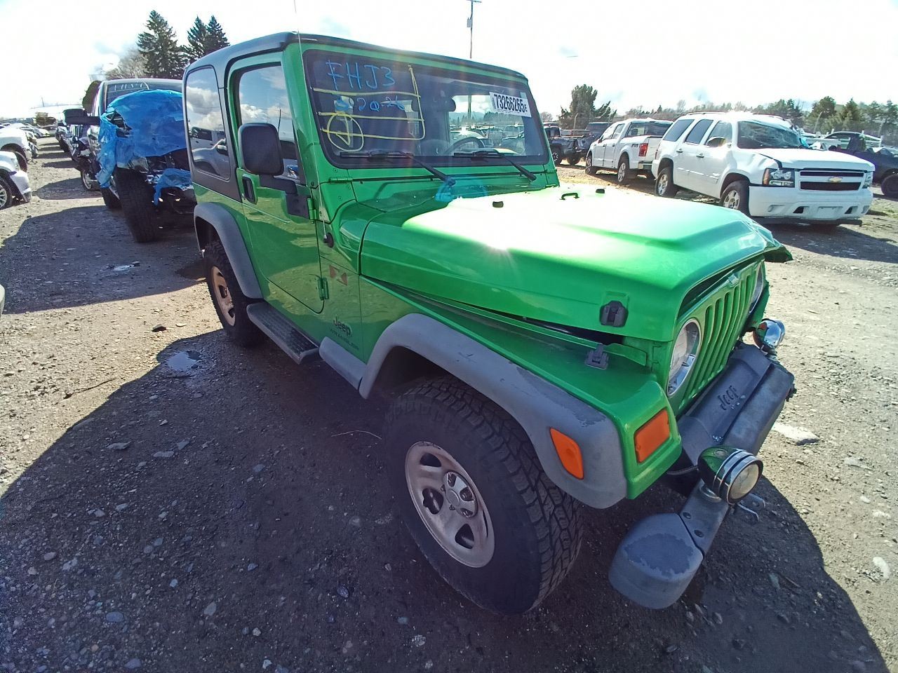 56044529AC ECM Engine Control Module from 2005 Jeep Wrangler 4.0L AT 12887957