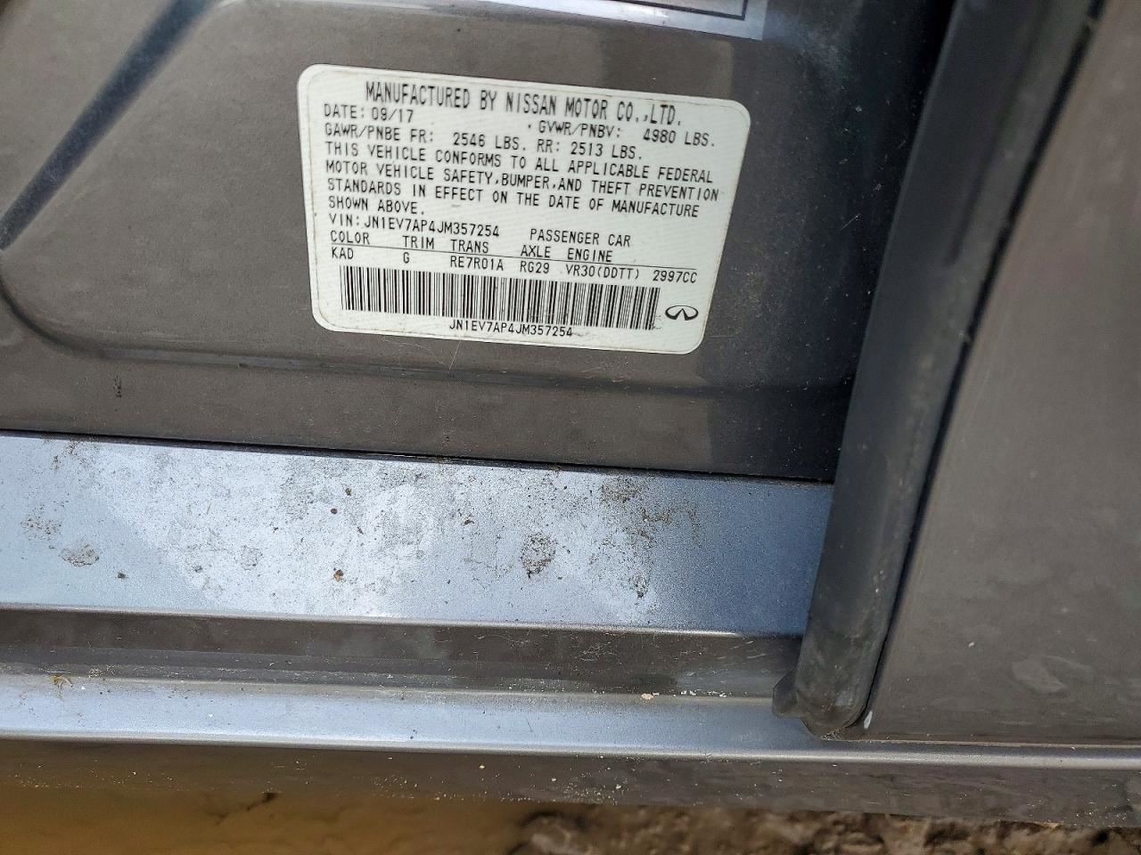 ENGINE CONTROL MOD OEM 18-20 INFINITI Q50 1YR WRNTY
