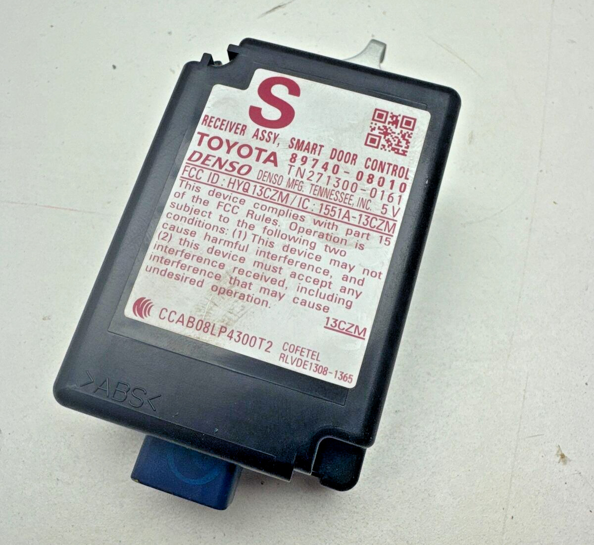 Smart Key Door Receiver Control 89740-08010 TOYOTA SIENNA 11-20