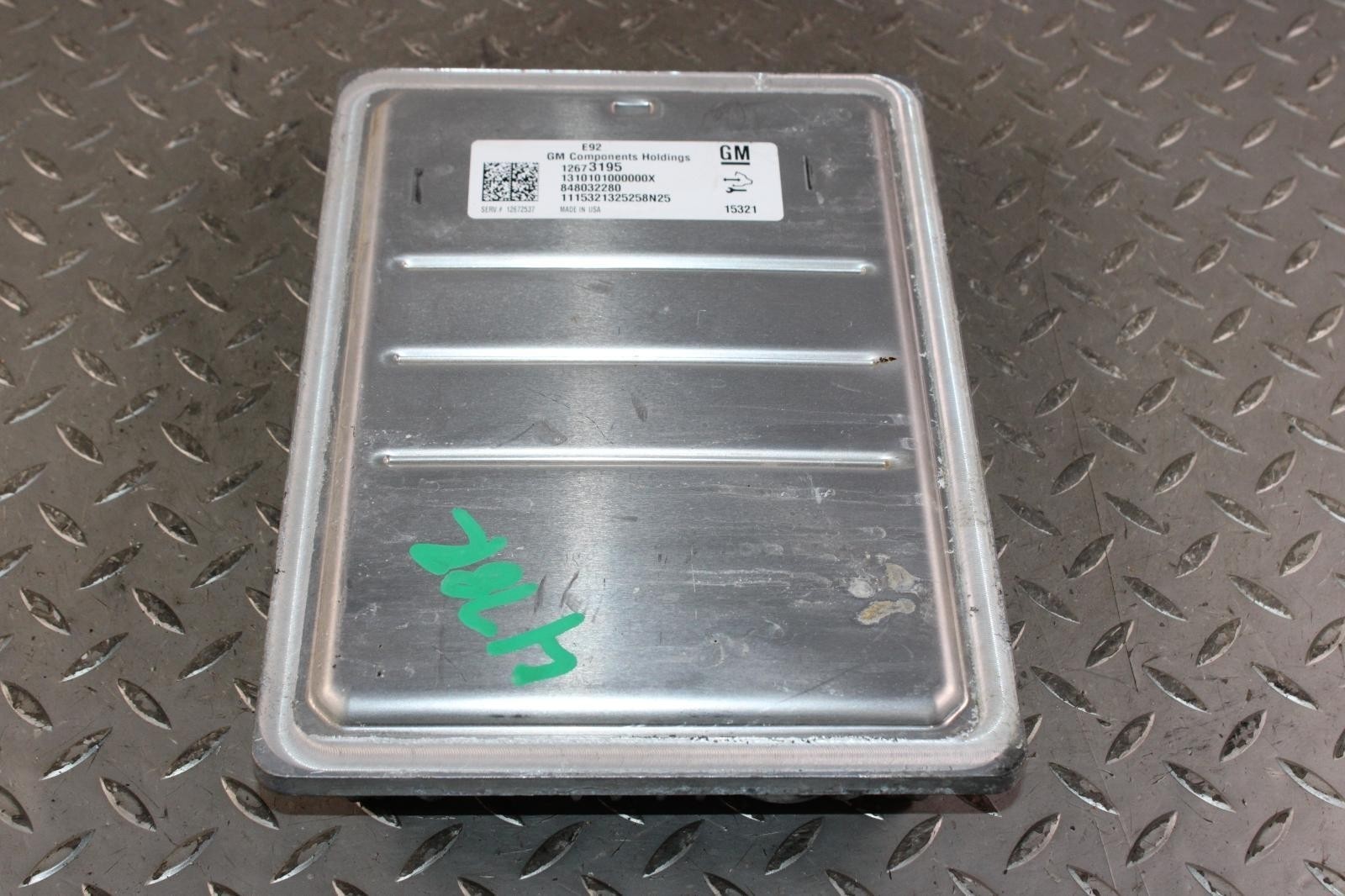 15-16 Suburban 1500 5.3L Engine Control Module ECM ECU Computer PCM PCU OE WTY