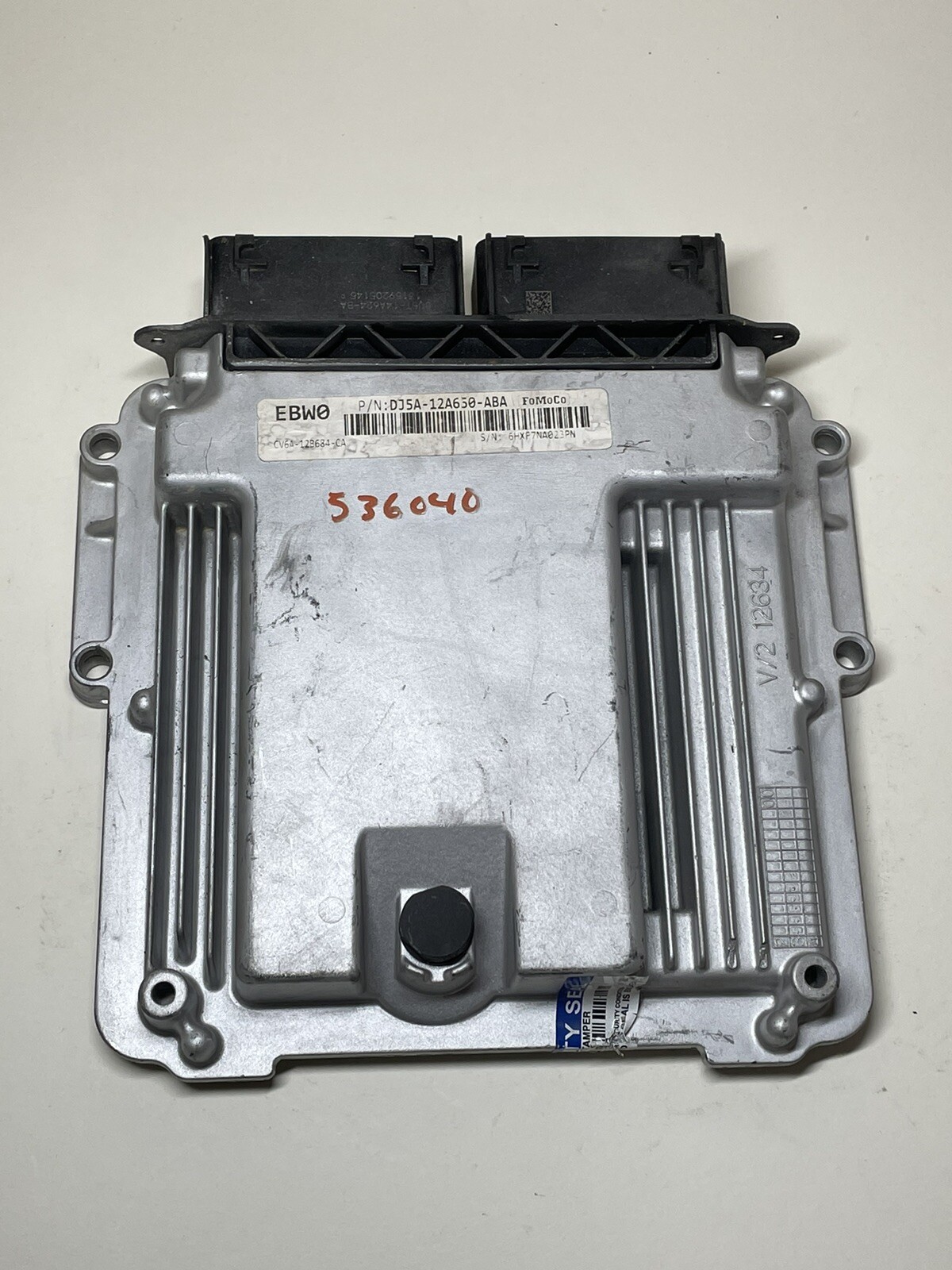 2013 Ford Escape DJ5A-12A650-ABA, DJ5A12A650ABA Engine Control Module ECM, OEM