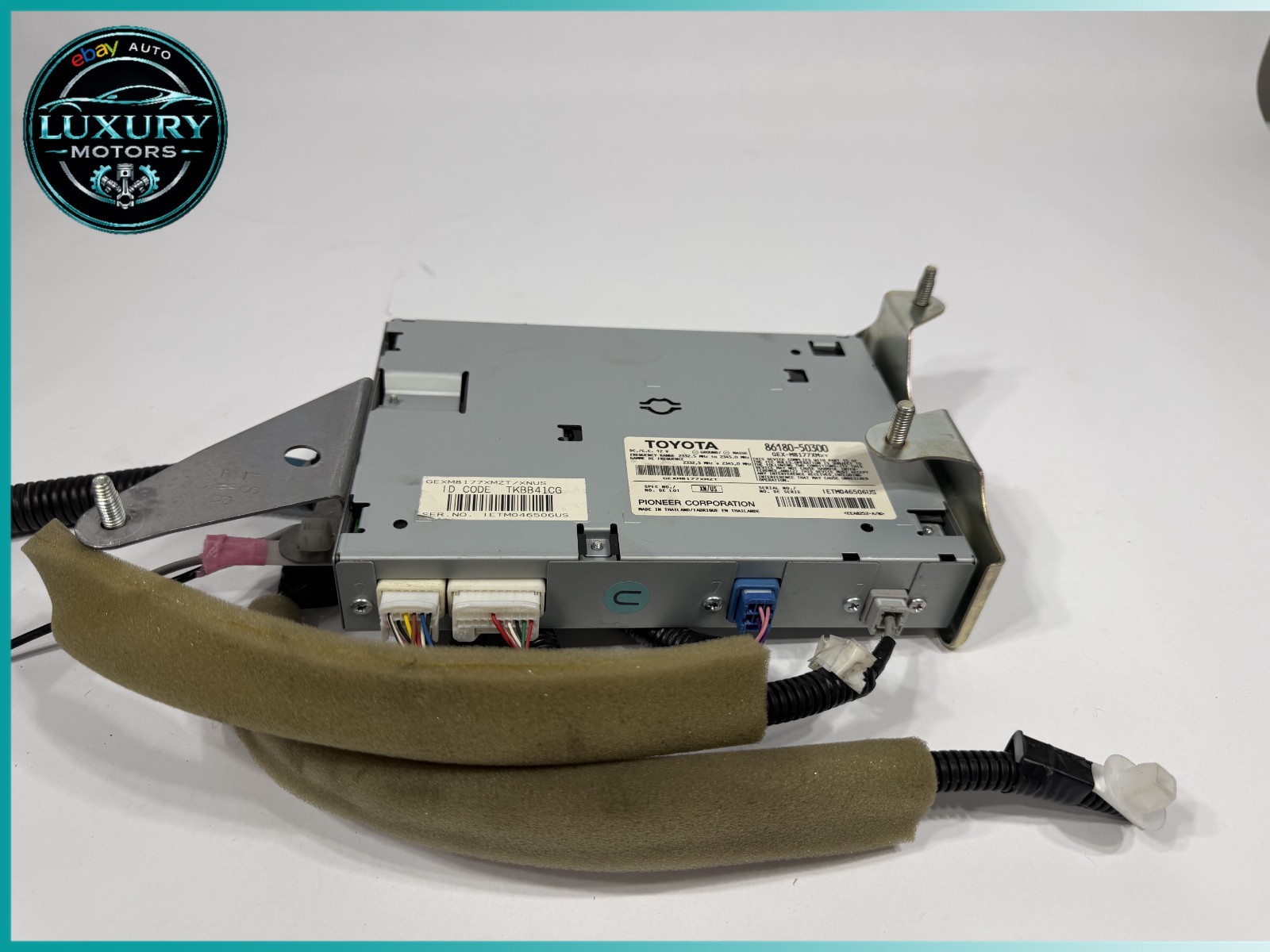 2008 2009 LEXUS LS600HL LS460 SATELLITE RADIO RECEIVER MODULE 86180-50300 OEM