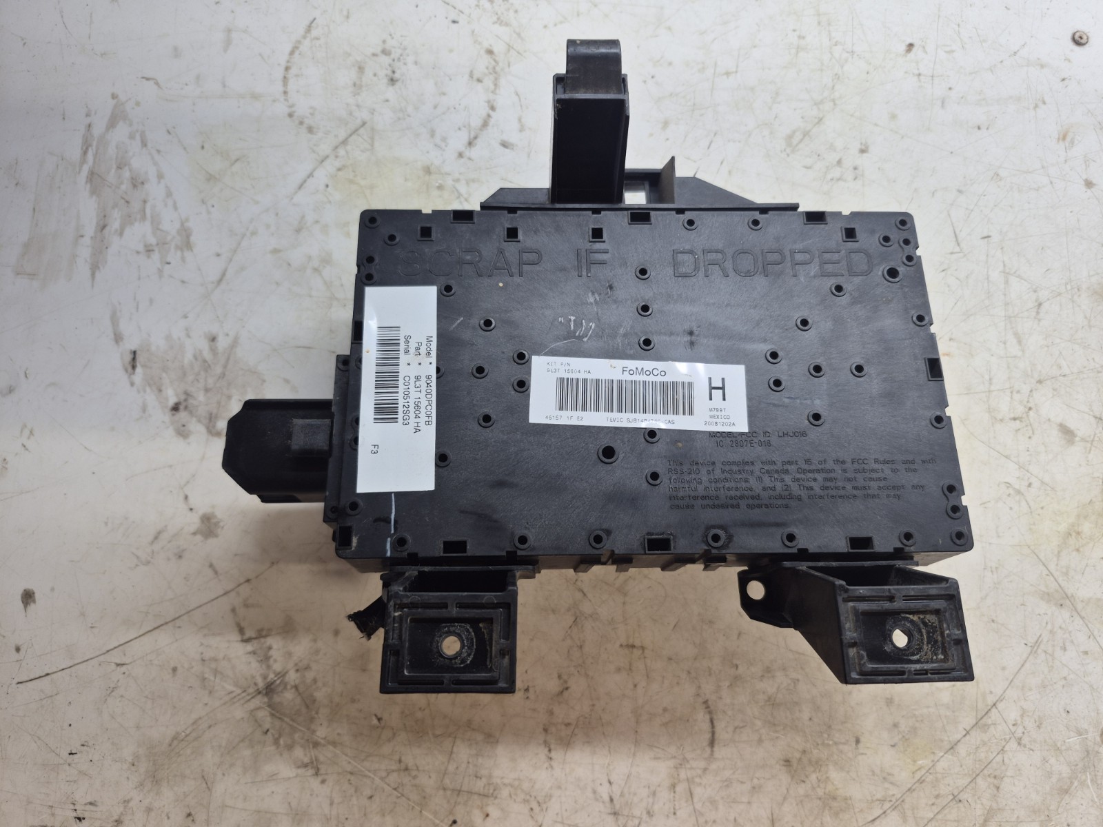 2009 Ford F150 In Cab Interior Fusebox BCM Body Control Module 9L3T-15604-HA