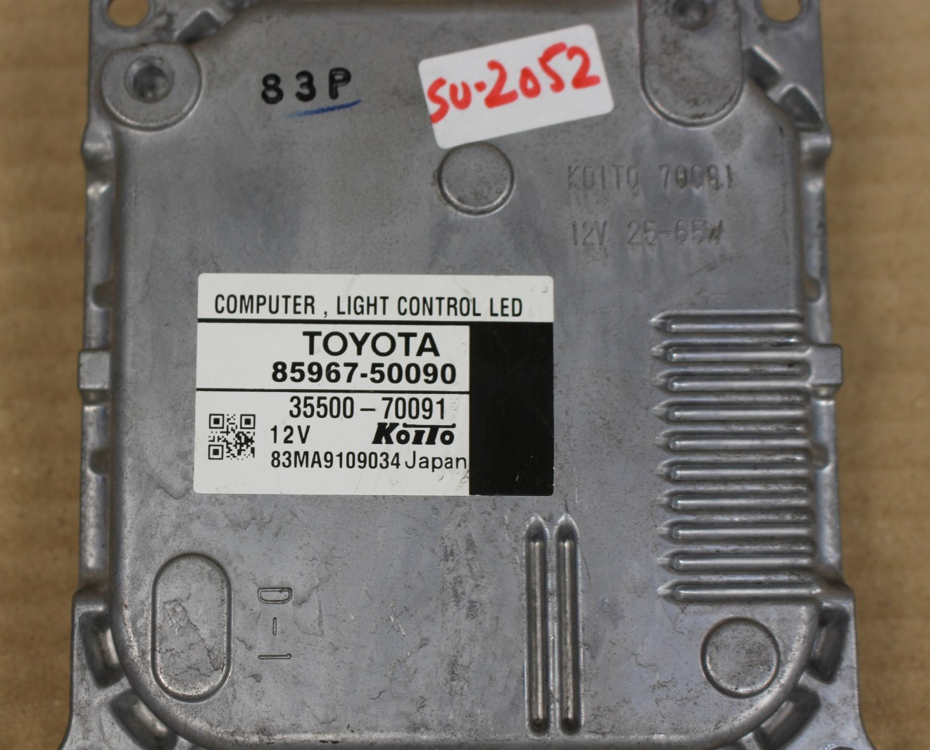 Lexus LS600h LED Headlights Control Unit Lighting 85967-50060 OEM