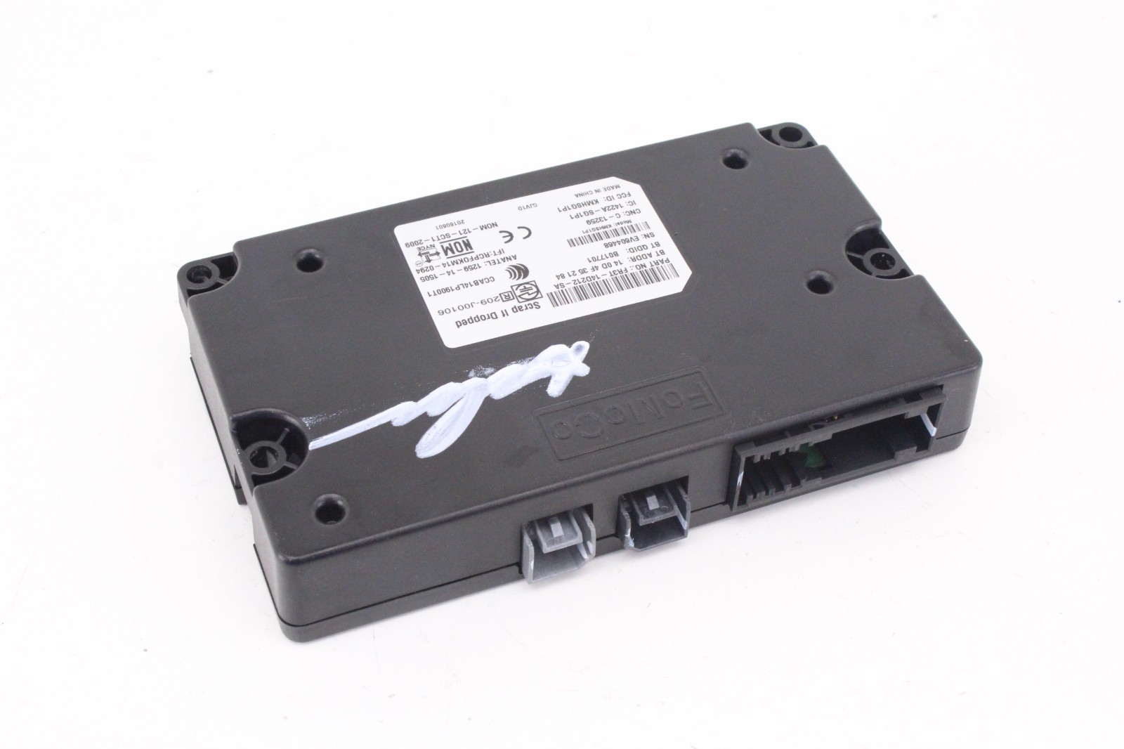 16-17 Ford Focus Communication Control Module Unit Black OEM FR3T-14D212-SA
