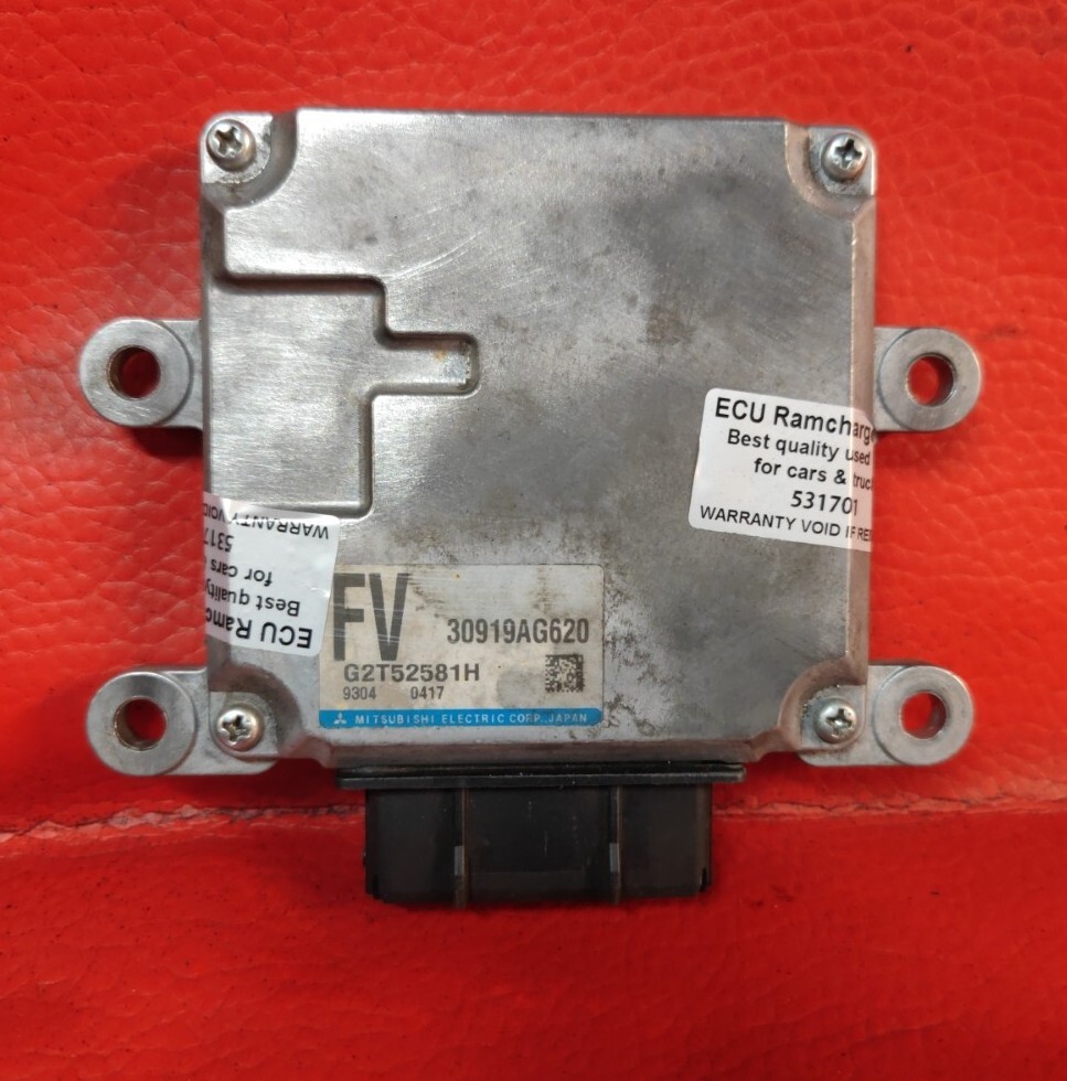 XV CROSSTREK 2019 Transmission Control Module Chassis ECM 30919AG620 2607891
