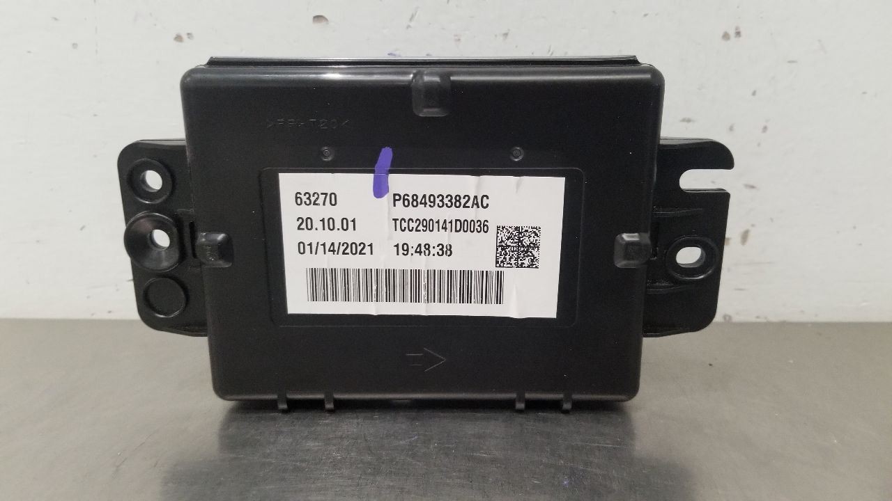 21 JEEP WRANGLER JL JLU TEMPERATURE HVAC CONTROL MODULE 68493382AC