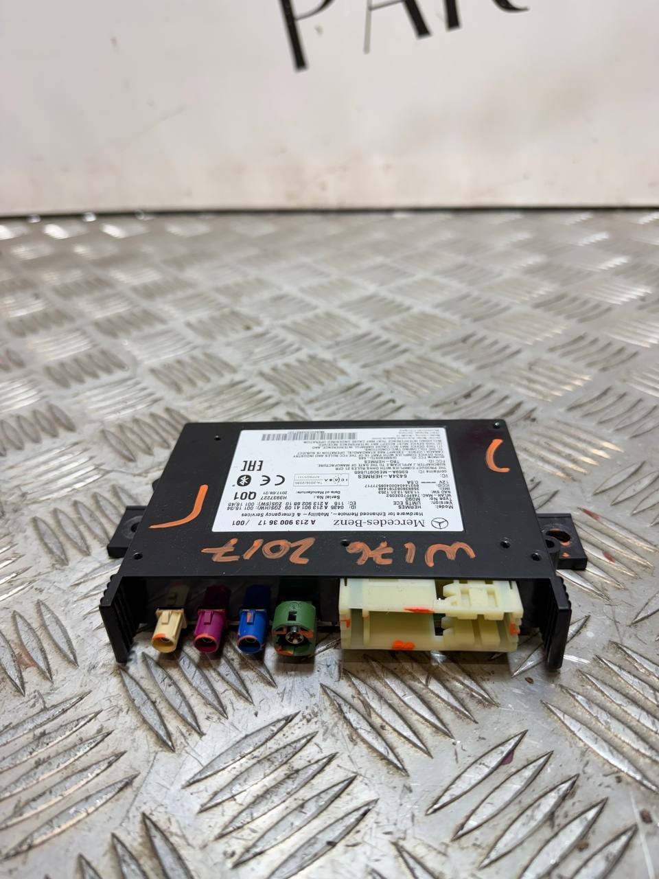 MERCEDES A CLASS W176 BLUETOOTH CONTROL MODULE ECU A2139003617 2017