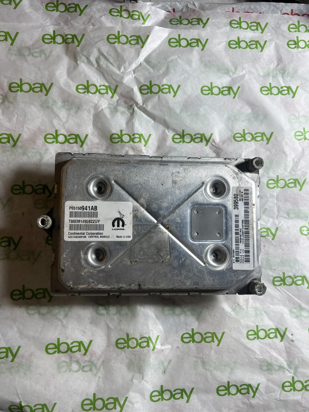 15-17 Jeep Patriot Compass ECM ECU P68246710AC