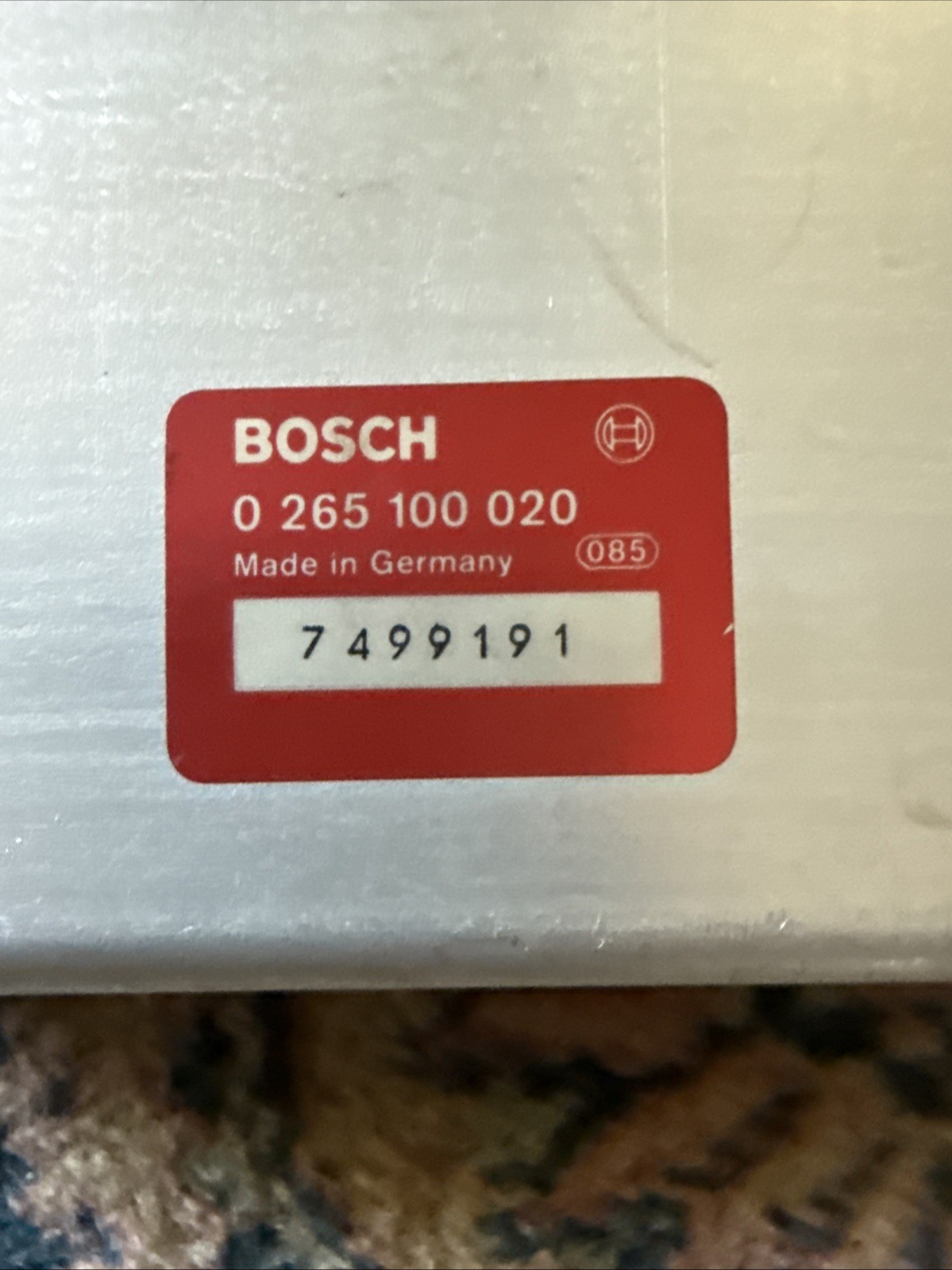 BMW E23 E24 E28 R30 ABS ESP Brake Module Computer ECU Bosch 0265100020 Red Label