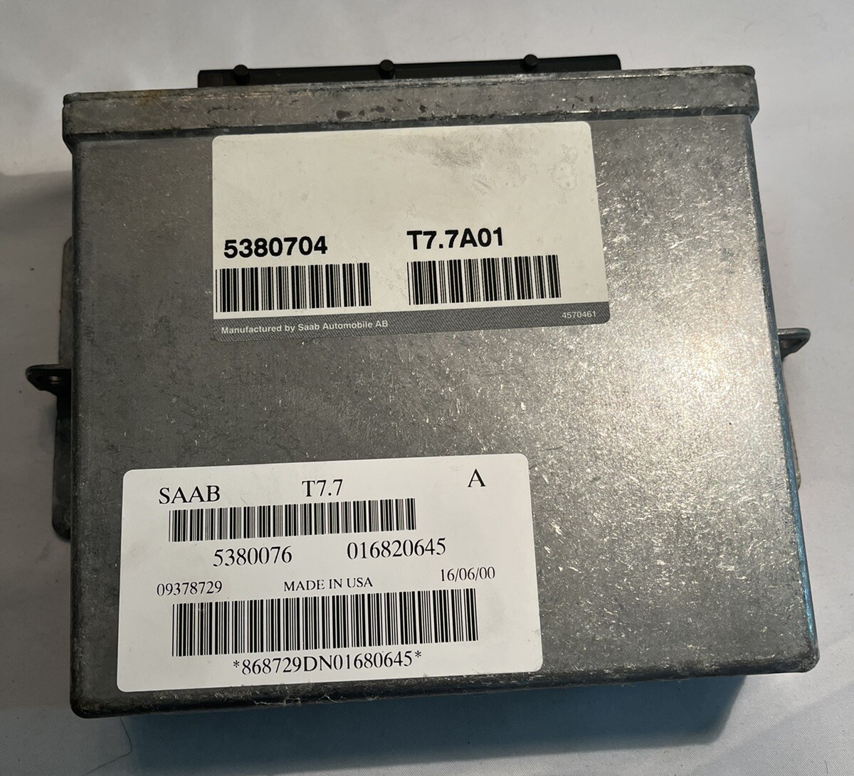 1999 Saab 9-5 ECU Engine Control Unit 5380704 Auto Wagon OEM 30-Day Warranty