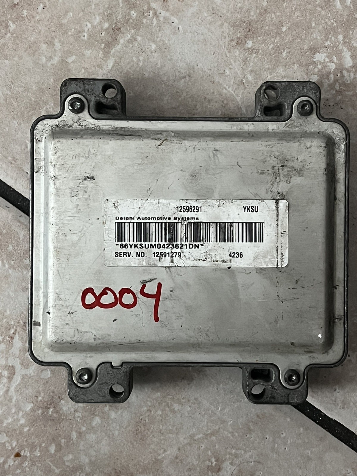 2005 Chevrolet Malibu Engine Computer Control ECM ECU Module OEM 12596291 testé