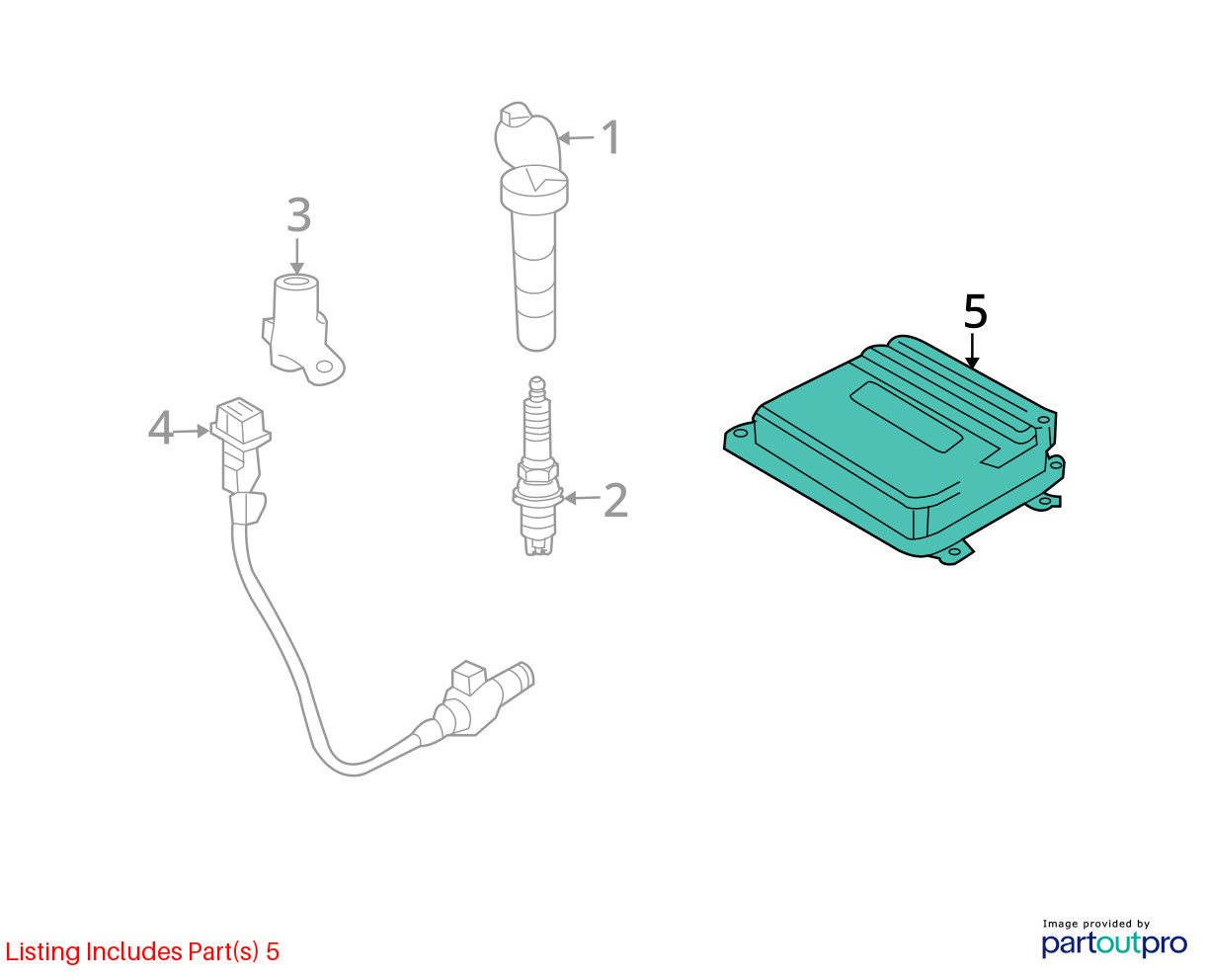 2006-2008 Hyundai Sonata Engine Computer Ecu Pcm Ecm Pcu Oem PB4EW