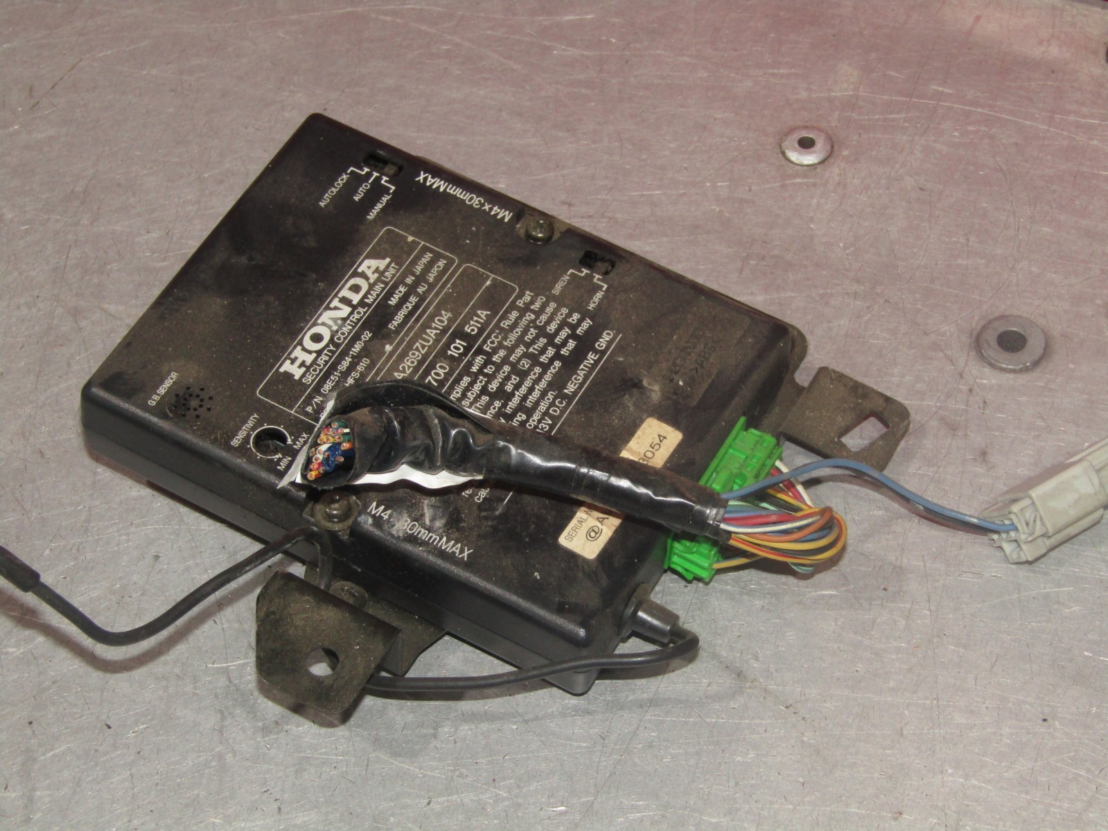 1998-2002 Honda Accord OEM main security control module unit 98 99 00 01 02