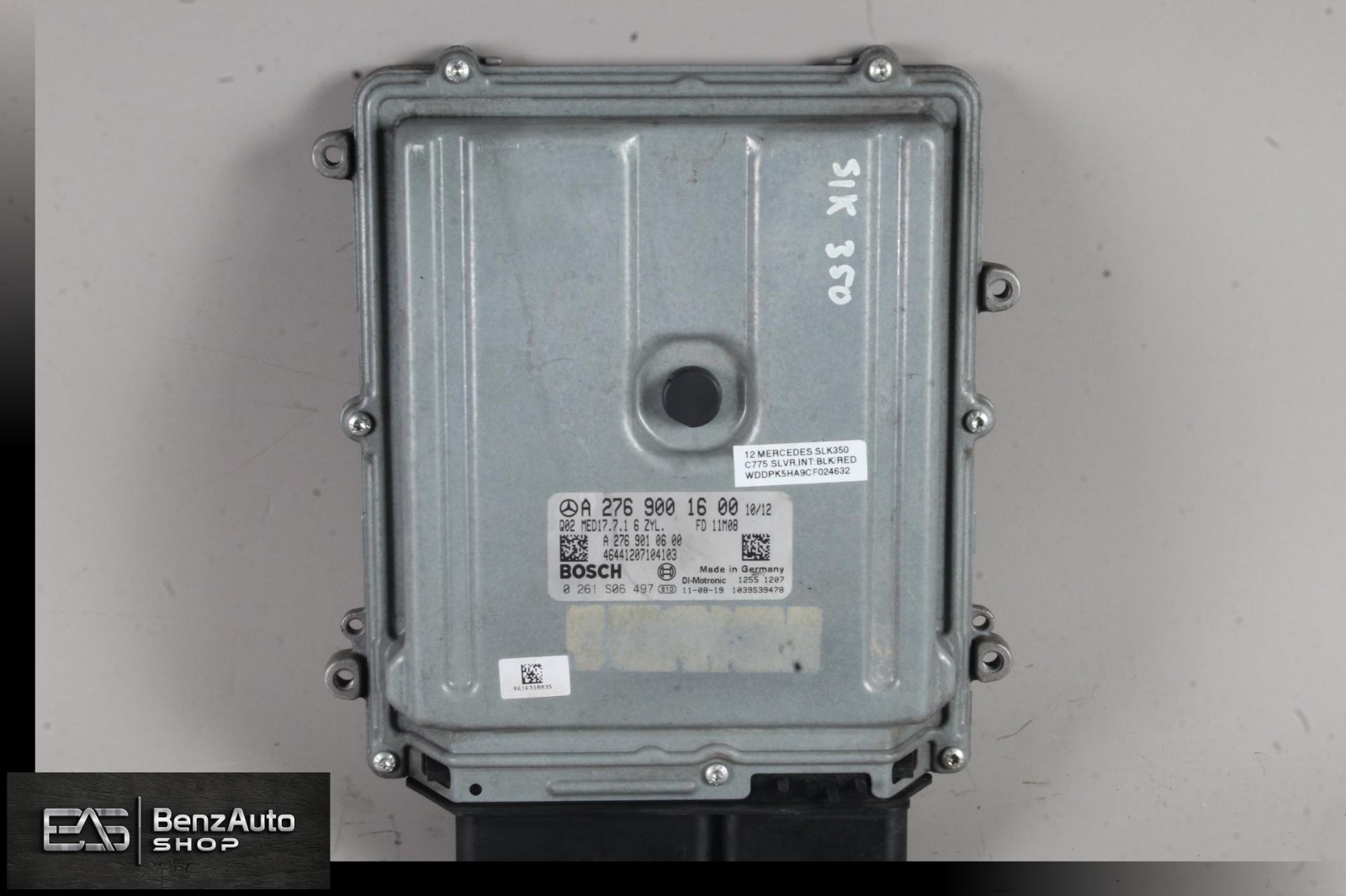 12-16 Mercedes W207 E350 C350 ECU Engine Control Module Unit 2769001600 OEM