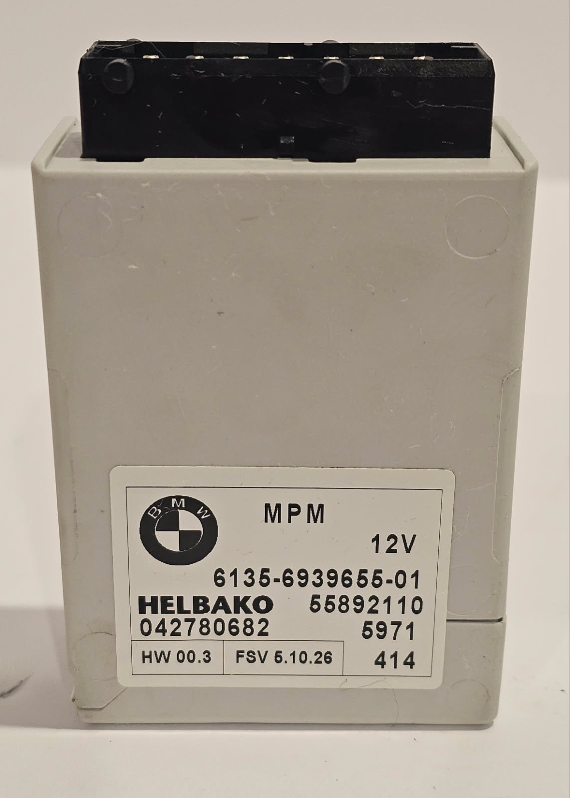 6939655 | MPM MICRO POWER CONTROL MODULE | 2004-2007 BMW 525i E60 E61 E62 E63
